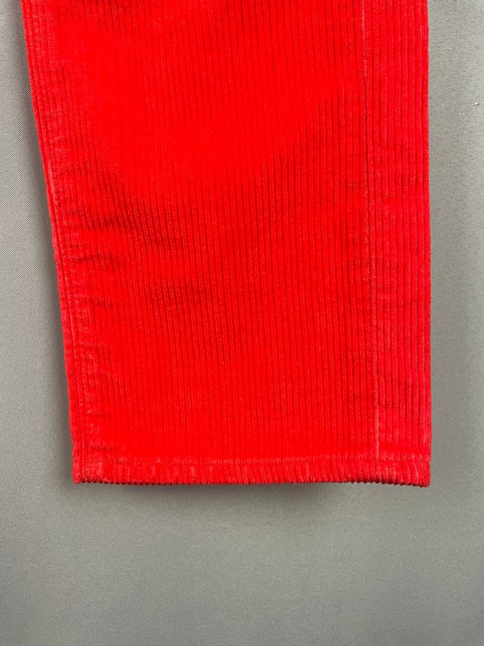 Gosha Rubchinskiy Gosha Rubchinskiy x Levi’s Red Corduroy Pants Size US 30 / EU 46 - 9 Thumbnail