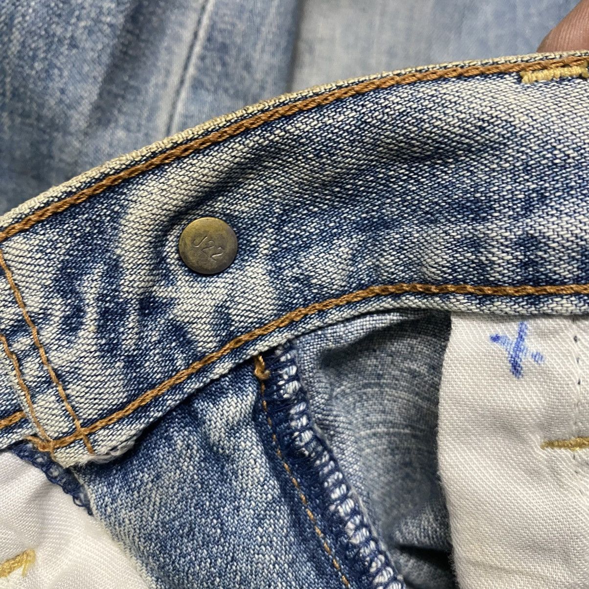 Levi's Vintage Levis 503 Distressed Denim Selvedge Jeans Size US 29 - 22 Thumbnail