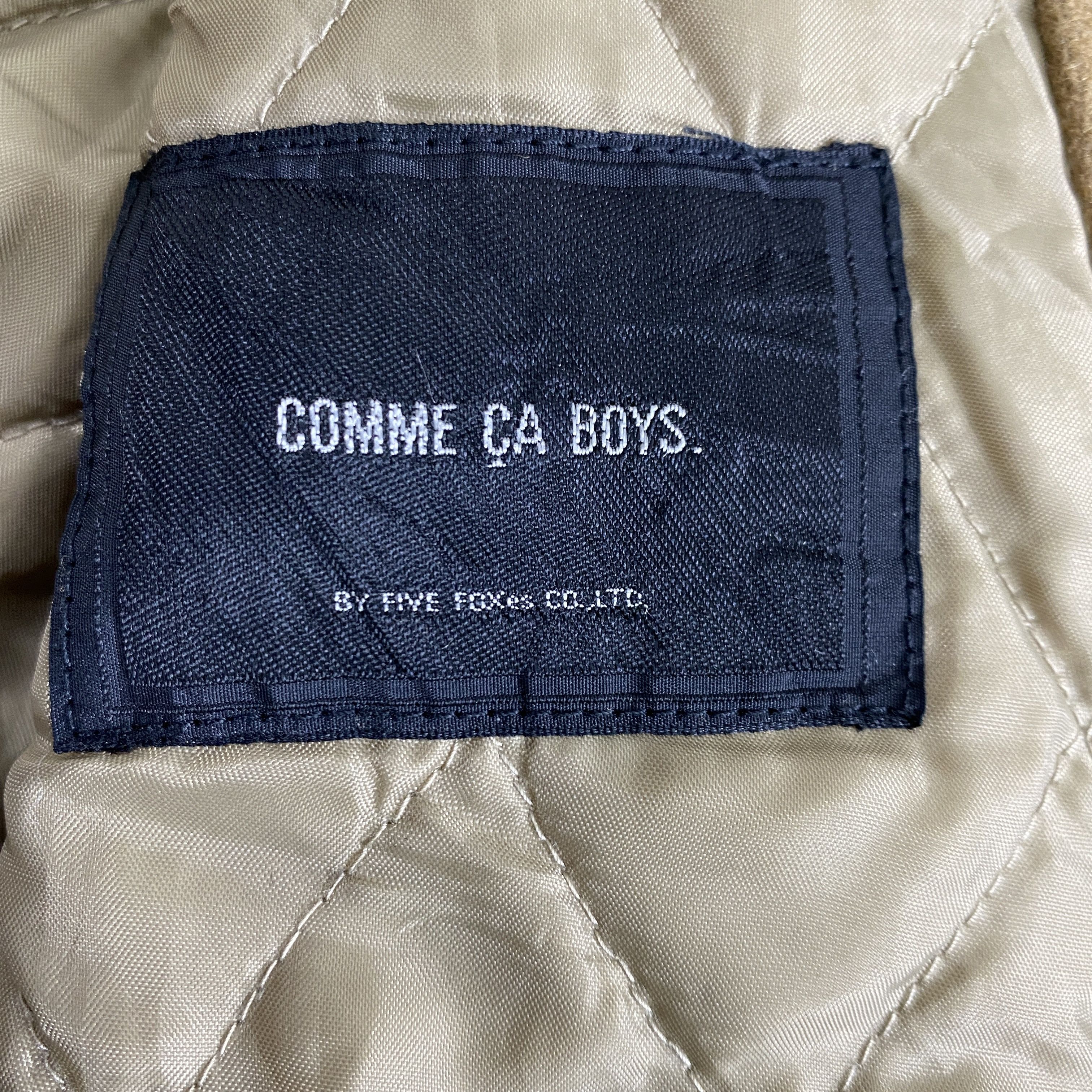Japanese Brand Vintage Comme Ca Boys Varsity Hoodie Jacket- J476 Size US XS / EU 42 / 0 - 10 Thumbnail