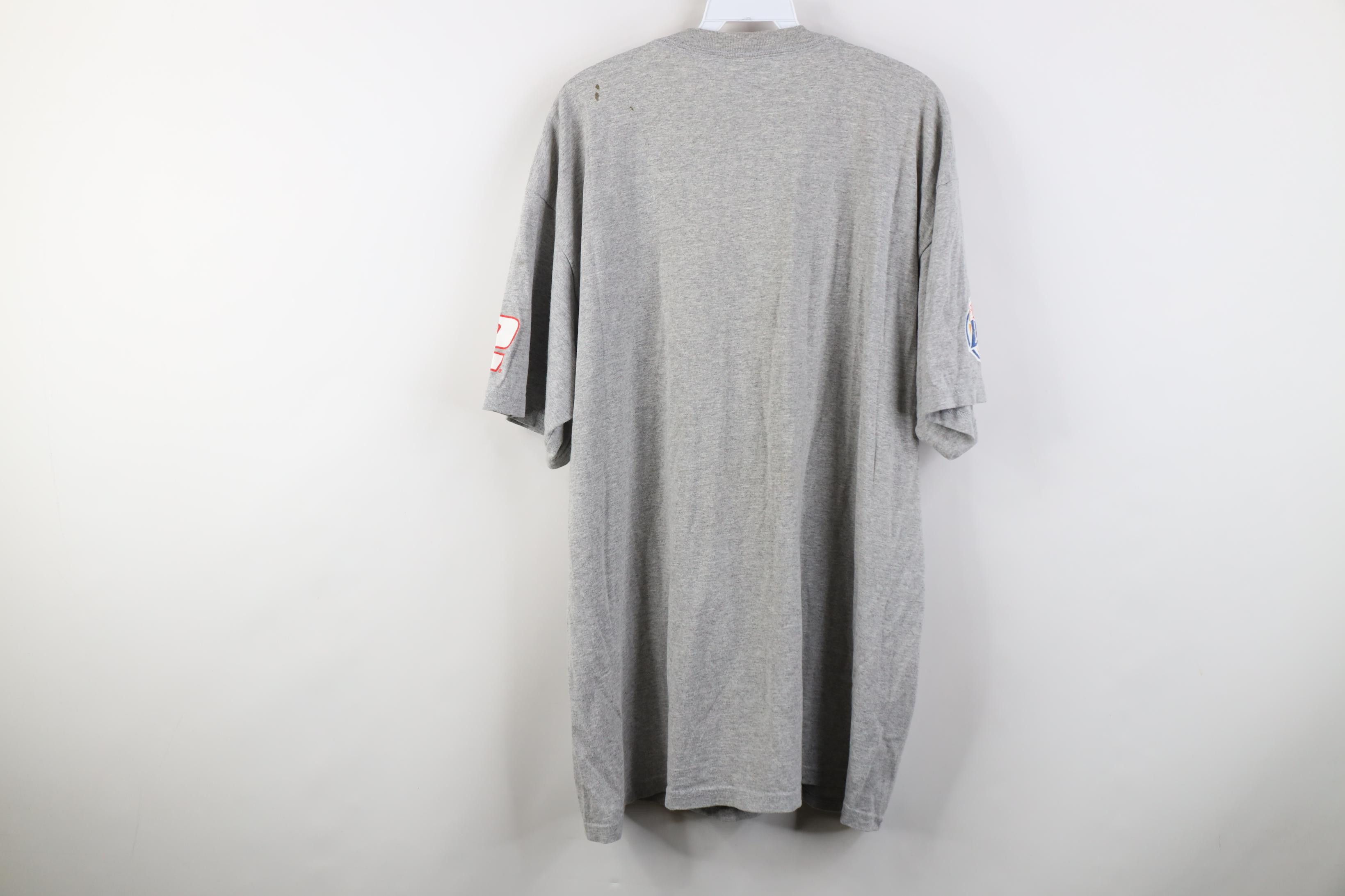 Vintage Vintage Y2K 2005 NASCAR Last Season Racing T-Shirt Gray Size US XL / EU 56 / 4 - 12 Thumbnail