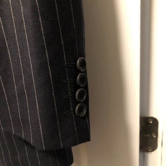 Gieves & Hawkes gieves & hawkes men's wool sport coat jacket blazer size:40L Size 40L - 3 Thumbnail