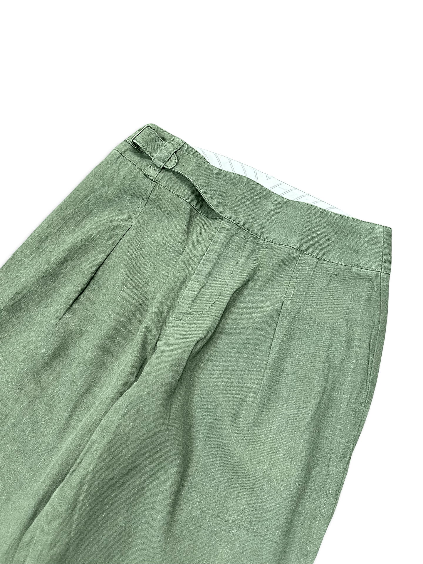 Japanese Brand Comptoir des cotonniers linen vintage chino designer pants Size 28" / US 6 / IT 42 - 3 Thumbnail