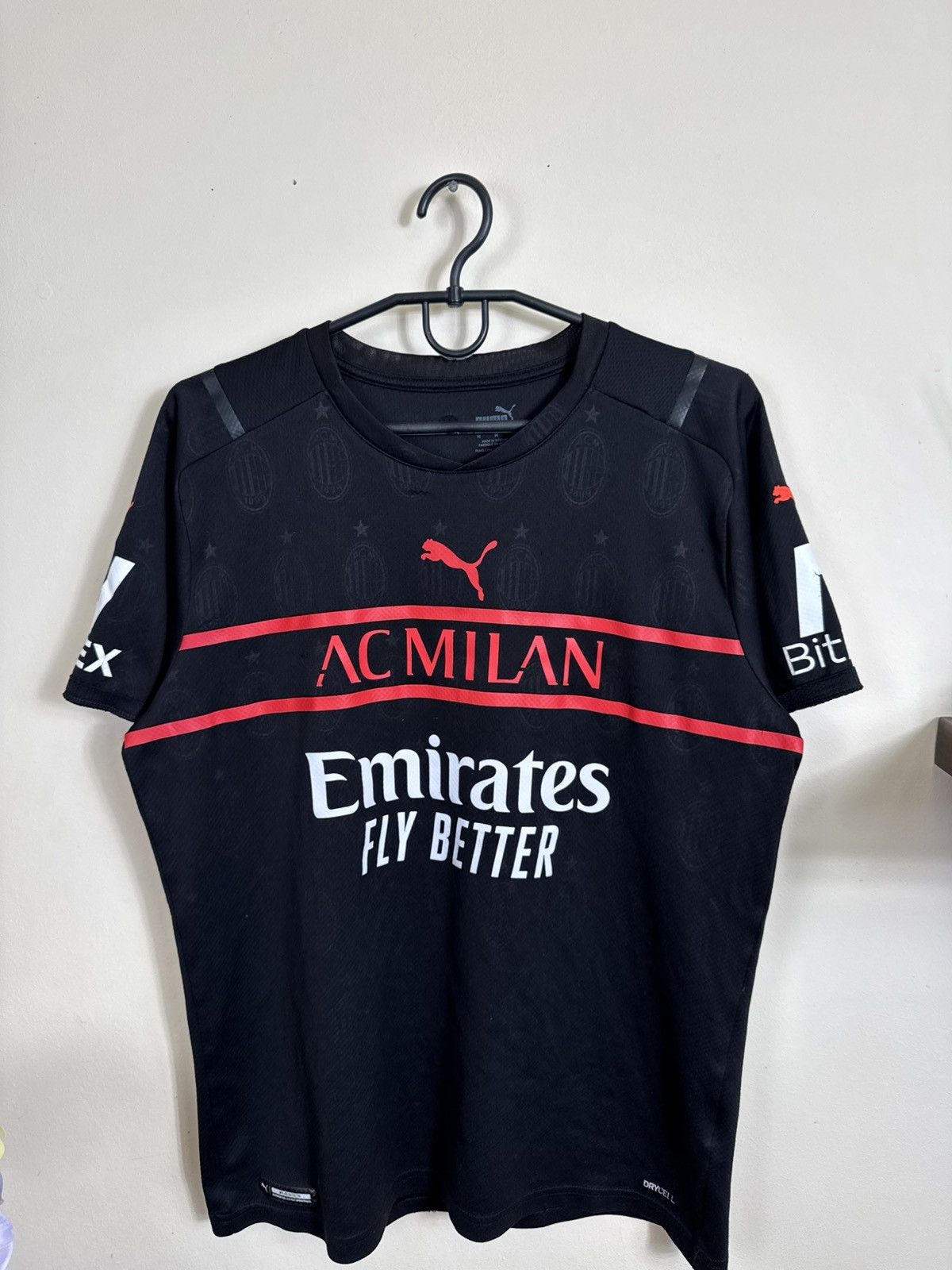 Puma Puma AC Milan Jersey 2021-2022 Third Kit Short R. Leao #17 Size US M / EU 48-50 / 2 - 8 Thumbnail
