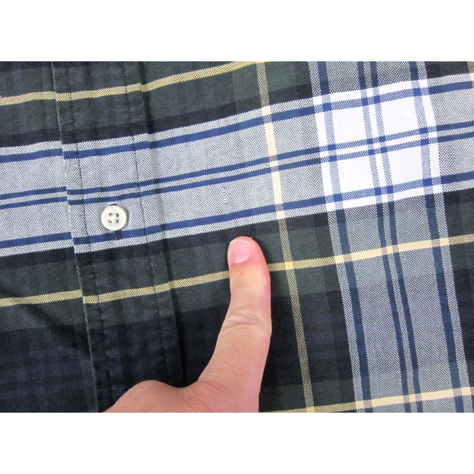 Ralph Lauren VINTAGE Ralph Lauren Shirt Plaid Button-Up Polo Ralph Lauren Mens Large Green 90s Preppy Classic Casual Long Sleeve Credit: Size US L / EU 52-54 / 3 - 5 Thumbnail