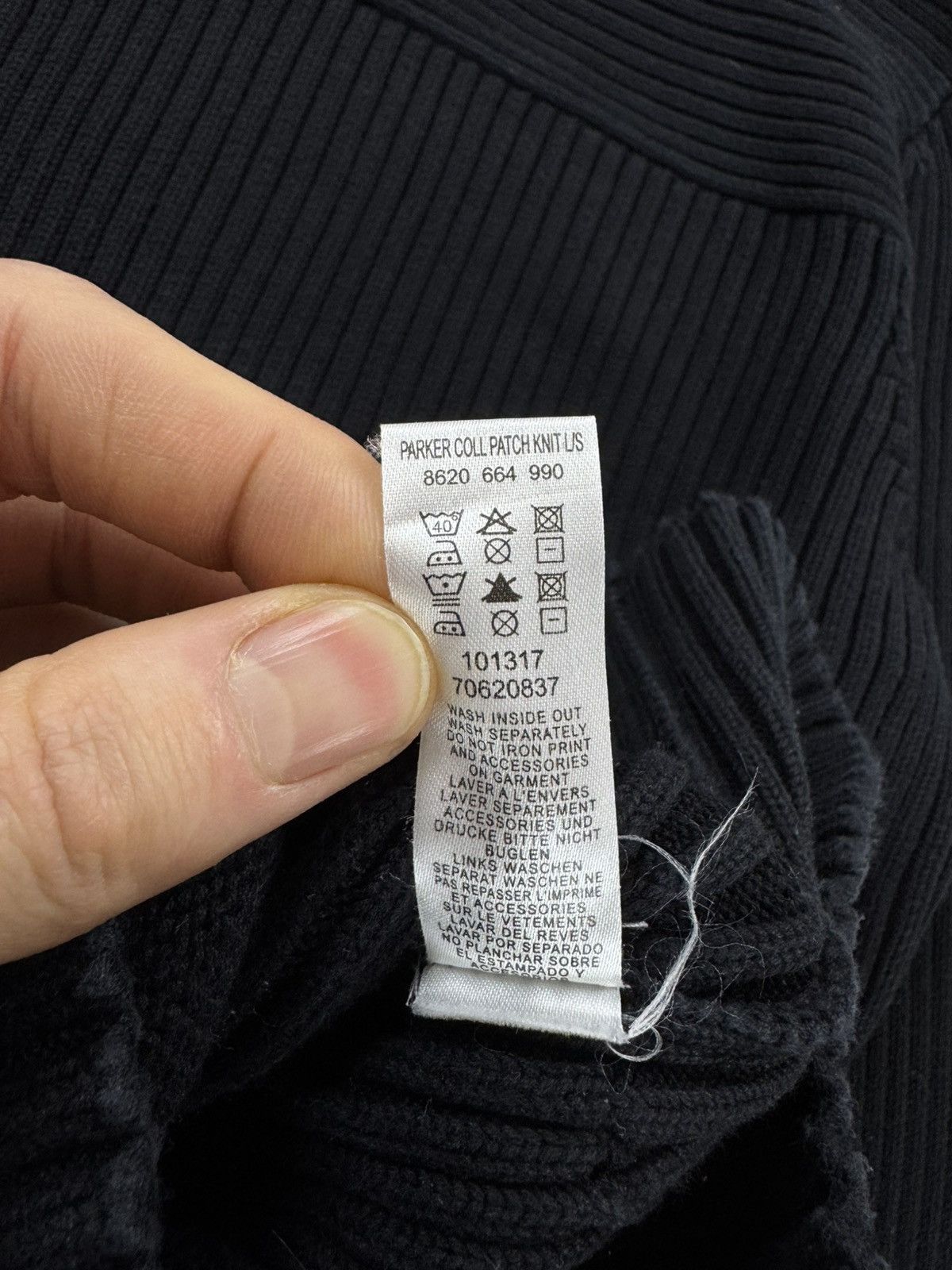 G-Star G-star Ribbed Sweater Vintage PARKER COLL PATCH TurtleNeck Size US L / EU 52-54 / 3 - 14 Thumbnail