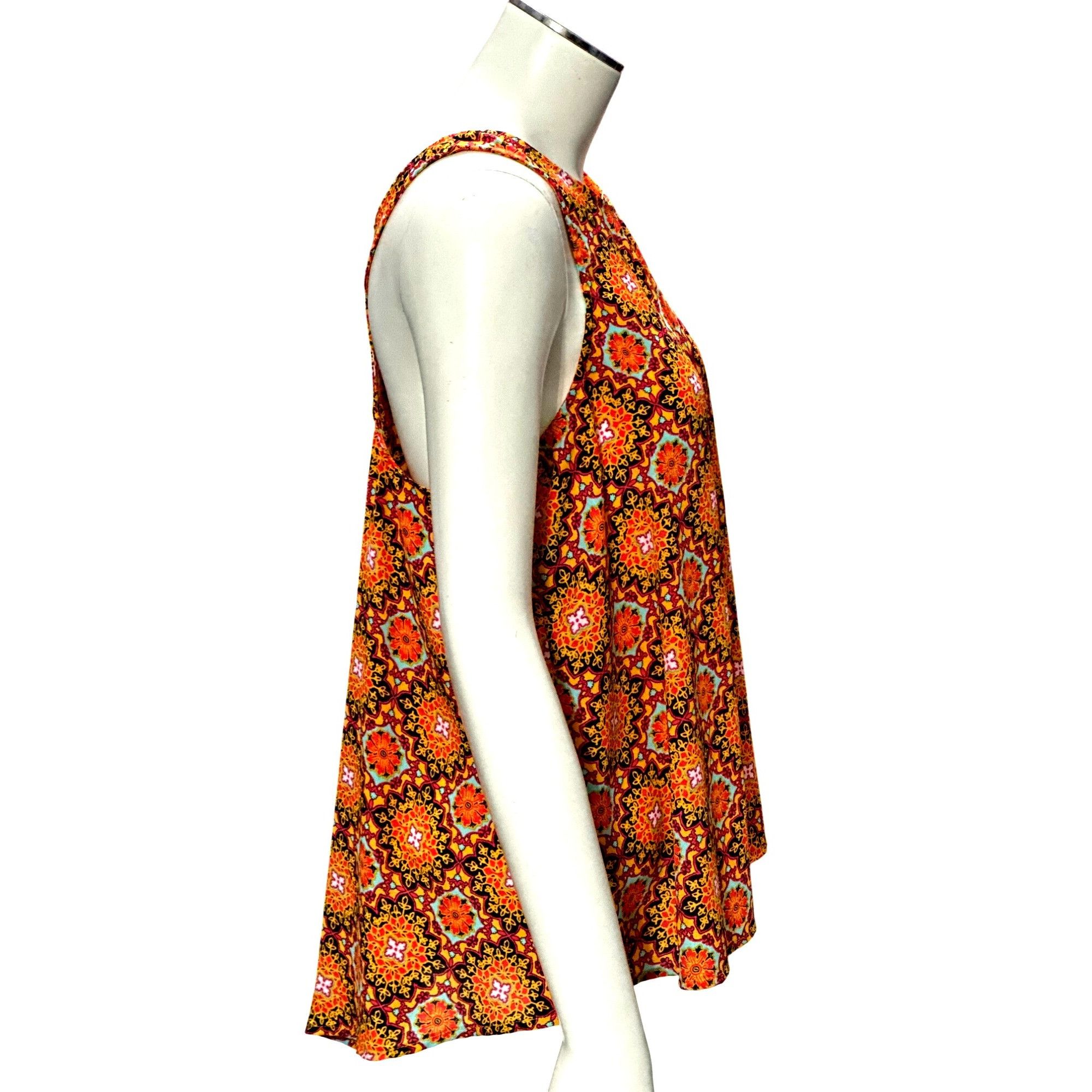 Other CCC Bohemian Style Sleeveless Tank Top With Vibrant Geometri Size M / US 6-8 / IT 42-44 - 4 Thumbnail