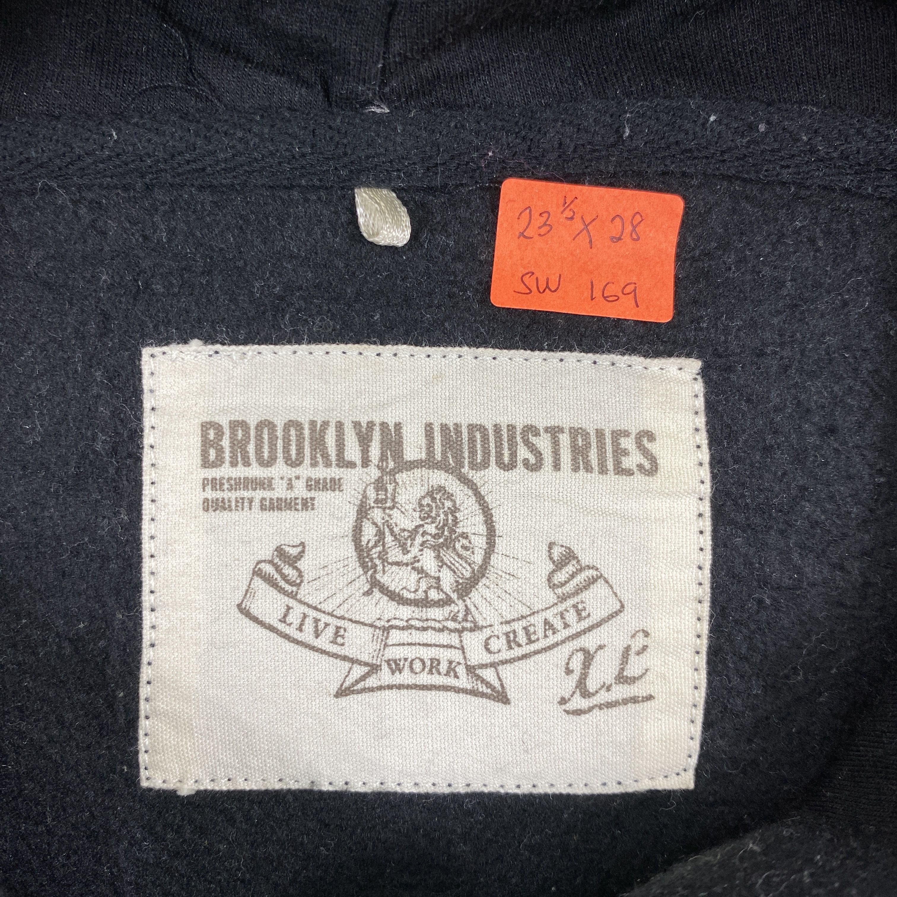 Japanese Brand 718 Brooklyn by Brooklyn Industries Hoodies -SW169 Size US M / EU 48-50 / 2 - 3 Thumbnail