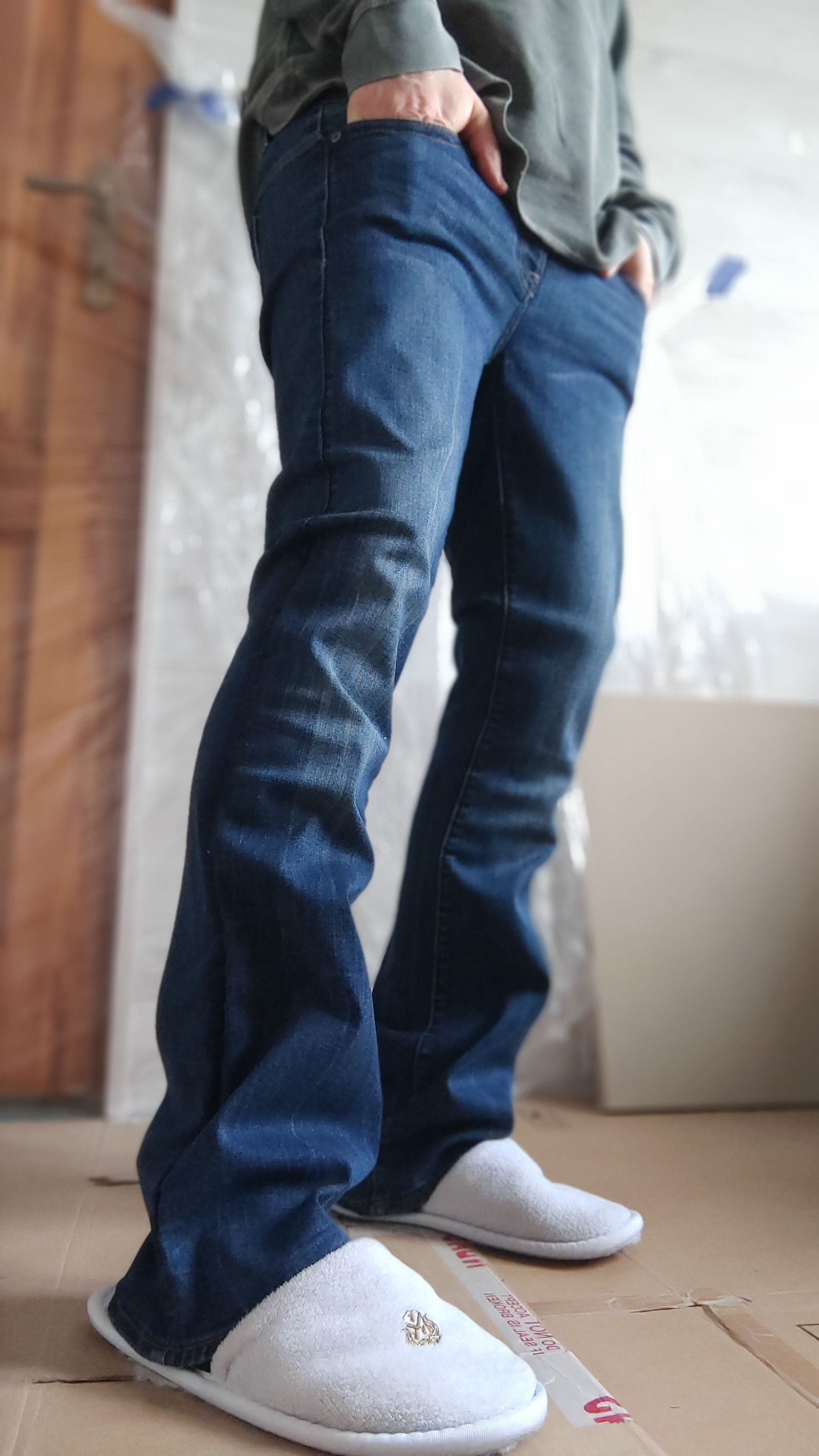 G-Star Flared Bootcut Skinny Stacked Pants Bell Bottom Denim G-STAR Size US 31 - 12 Thumbnail