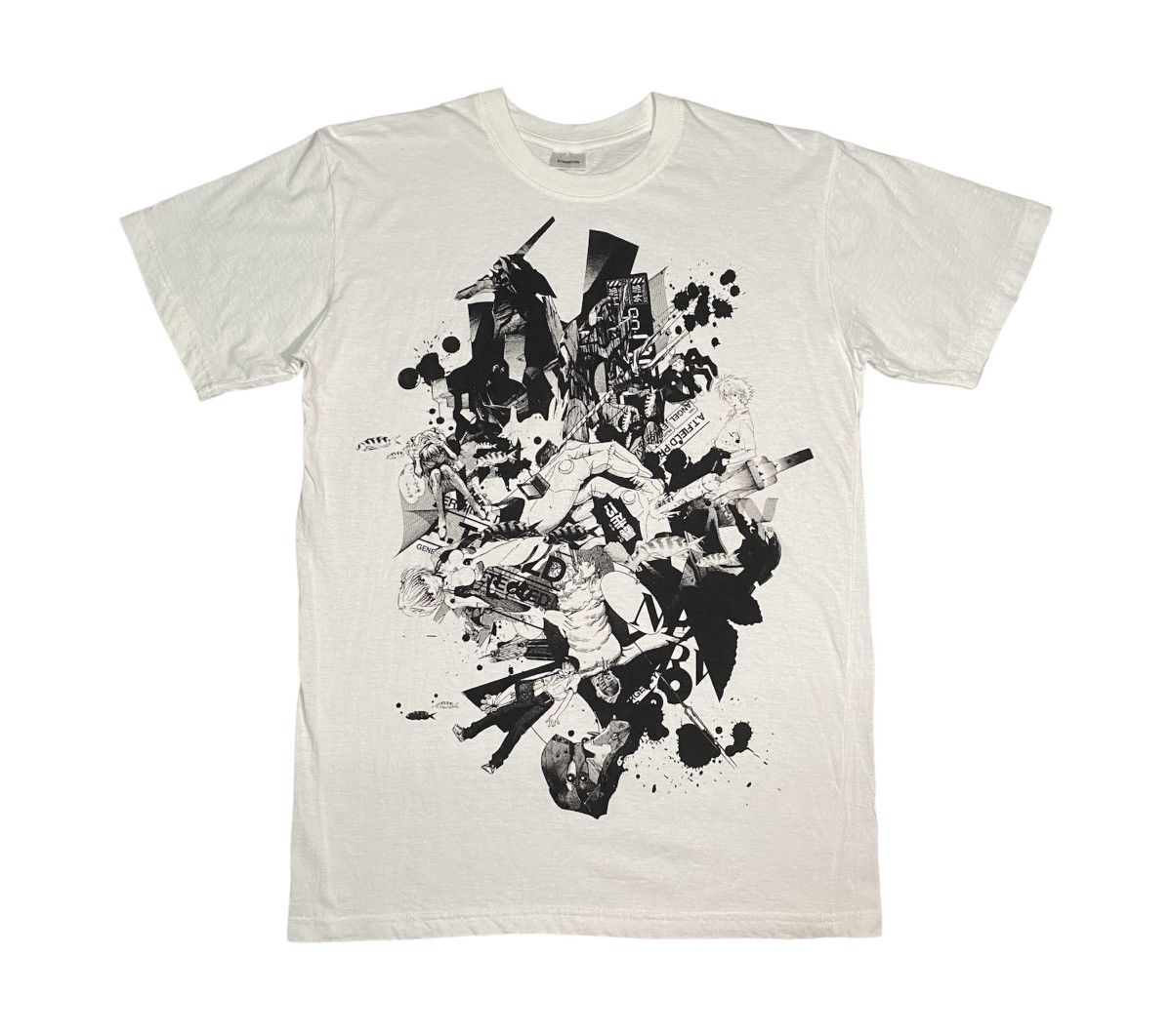 Anime × Cartoon Network VINTAGE NEON GENESIS EVANGELION ANIME T SHIRT GAINEX Size US M / EU 48-50 / 2 - 1 Thumbnail