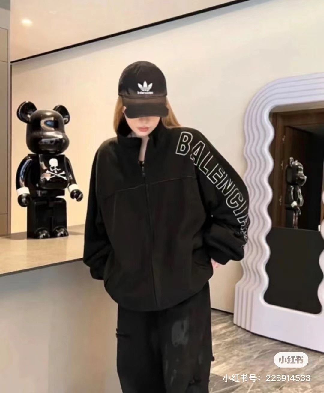 Balenciaga Balenciaga 23 logo Liu Haoran same style polar fleece jacke Size US S / EU 44-46 / 1 - 5 Thumbnail