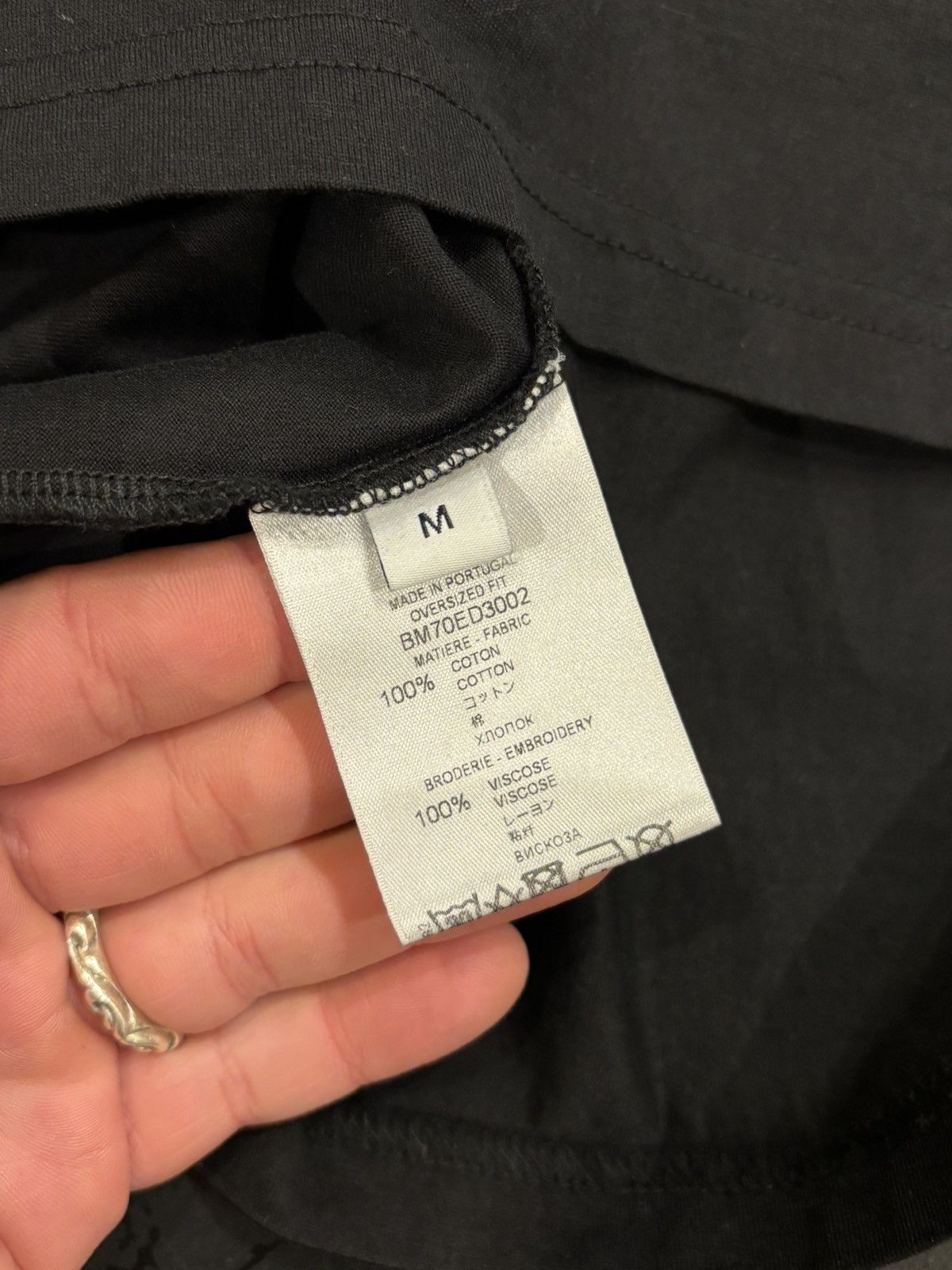 Givenchy Givenchy Lion Tee - Black Size US M / EU 48-50 / 2 - 4 Thumbnail