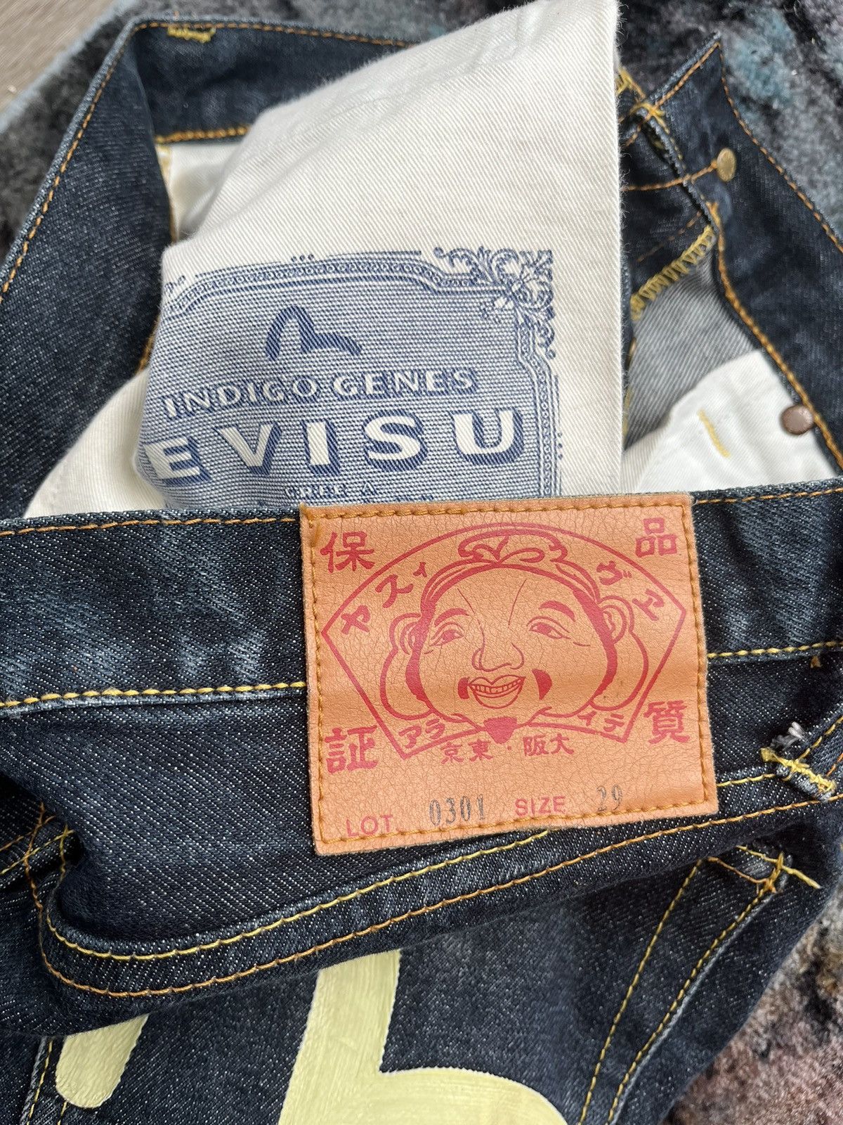 Evisu × Vintage Vintage evisu jeans Size US 29 - 3 Thumbnail
