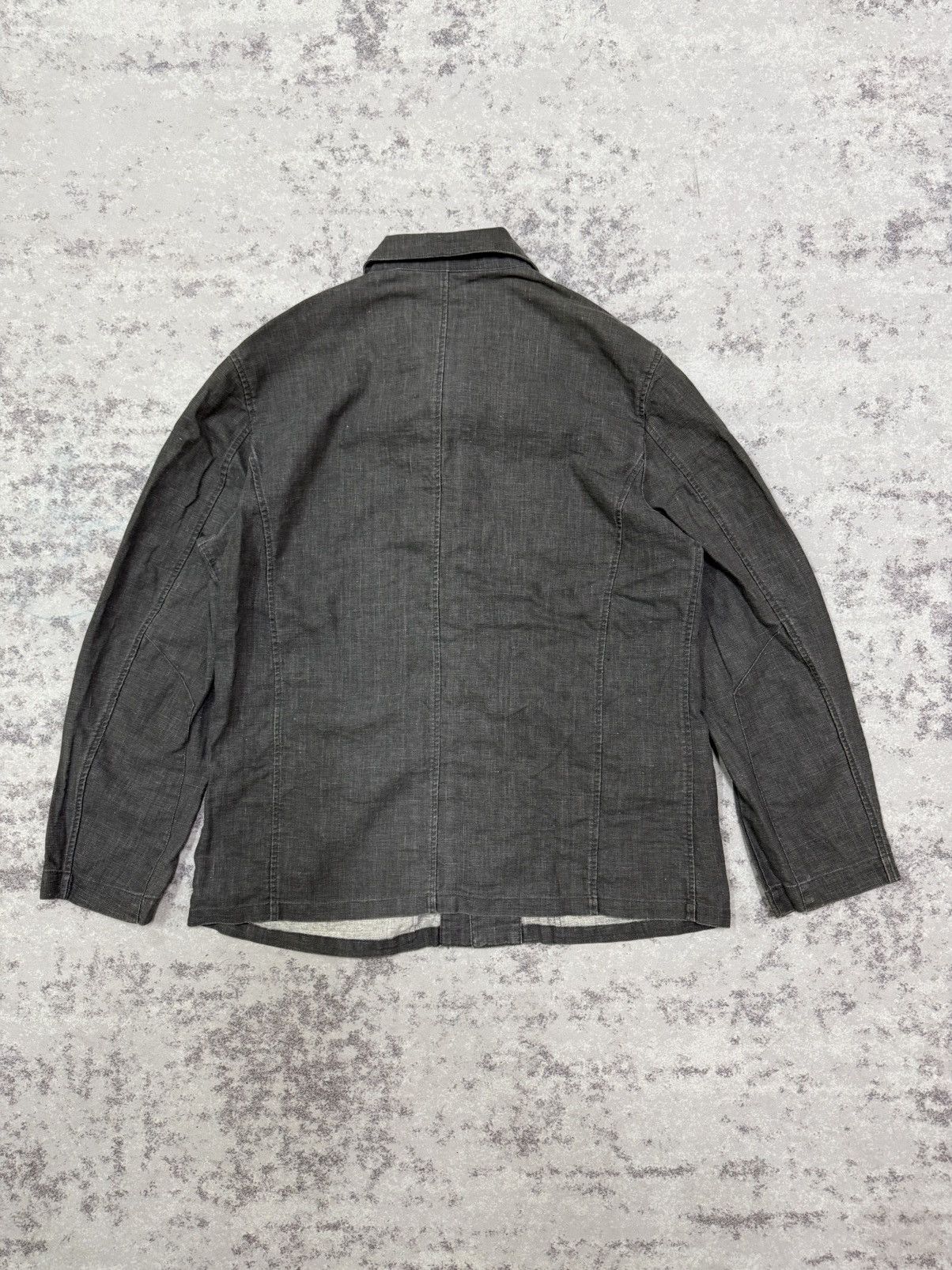 Smith's American Smith’s American Chambray Faded Black Washed Worker Jacket Size US M / EU 48-50 / 2 - 11 Thumbnail
