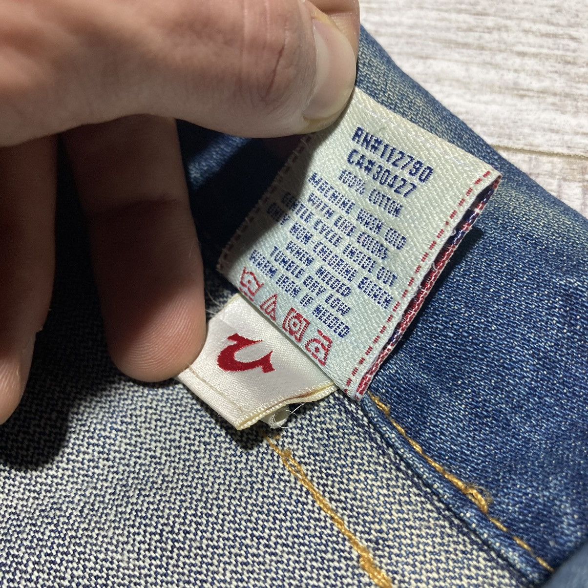 True Religion True Religion Jimmy Super Distressed Denim Jeans Jacket Size US XL / EU 56 / 4 - 13 Thumbnail