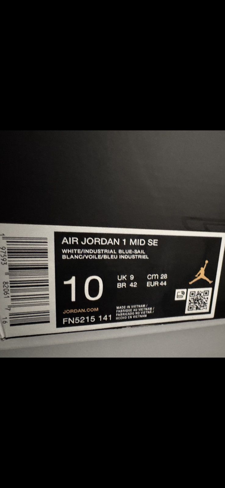 Nike Air Jordan 1 Mid SE Size US 10 / EU 43 - 6 Thumbnail