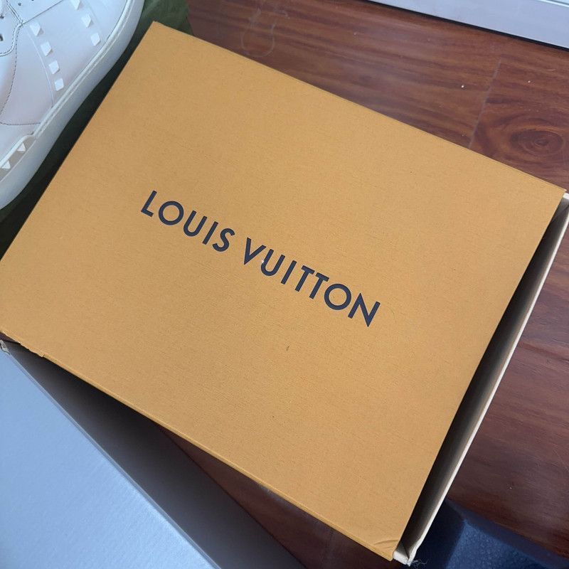 Louis Vuitton Louis Vuitton Blue Checkerboard Low-Top Sneakers -2508 Size US 9 / EU 42 - 6 Thumbnail