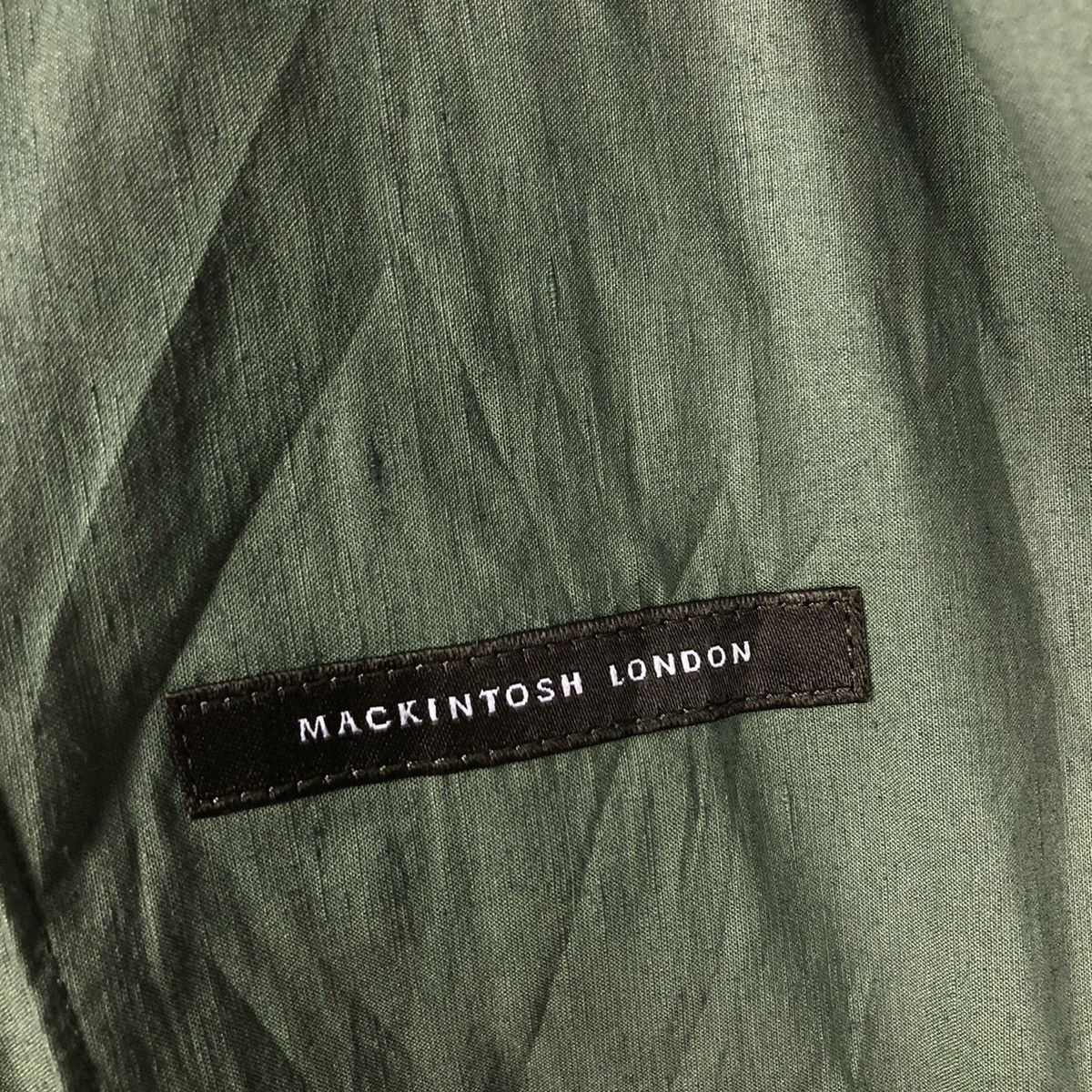 Japanese Brand 🔥Olive Green Military Vintage Chore Jacket Mackintosh Size US M / EU 48-50 / 2 - 17 Thumbnail