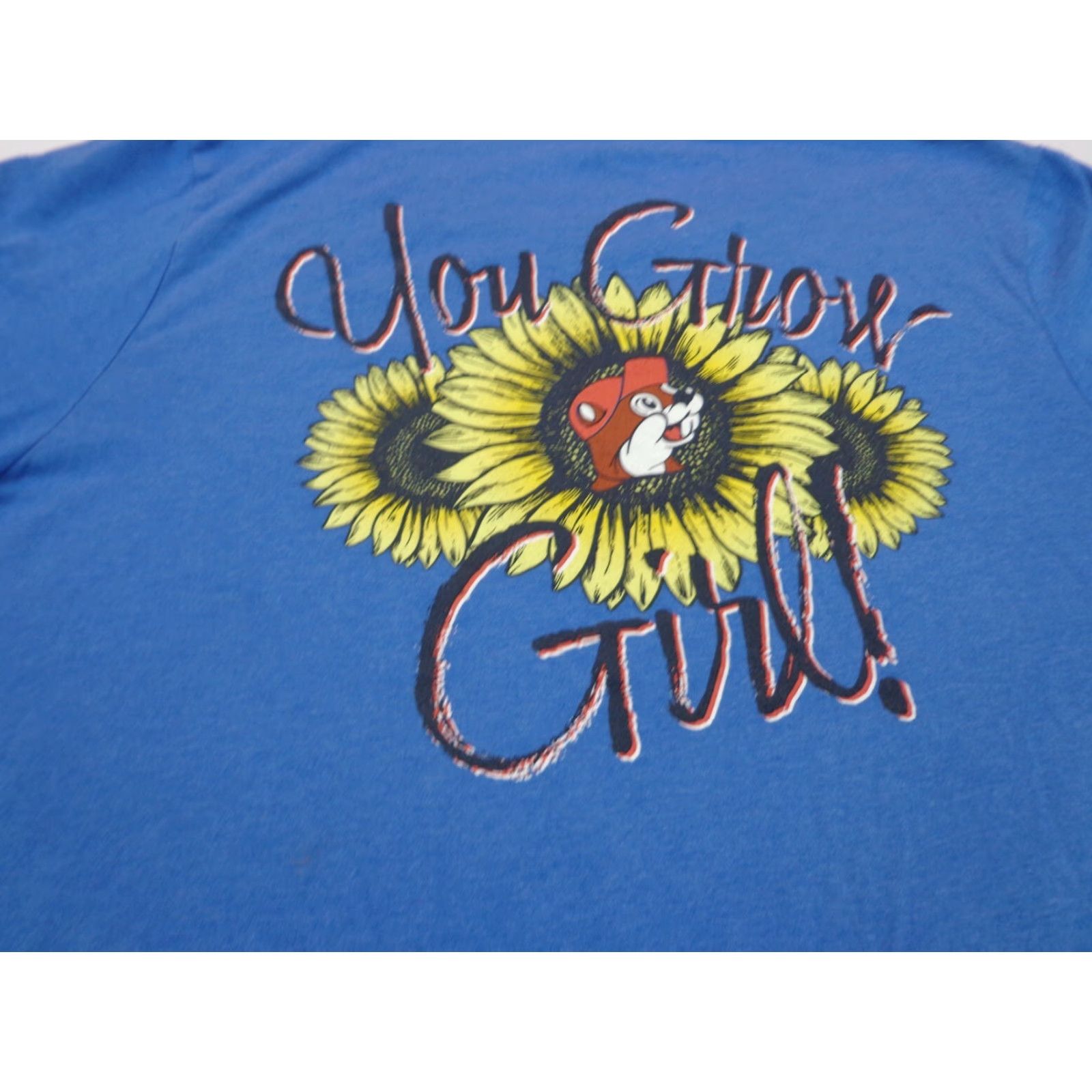 Sunflower Buc-ees T-shirt Unisex Adults XL Sunflower Blue Crew Neck You Grow Girl Size XL / US 12-14 / IT 48-50 - 2 Thumbnail