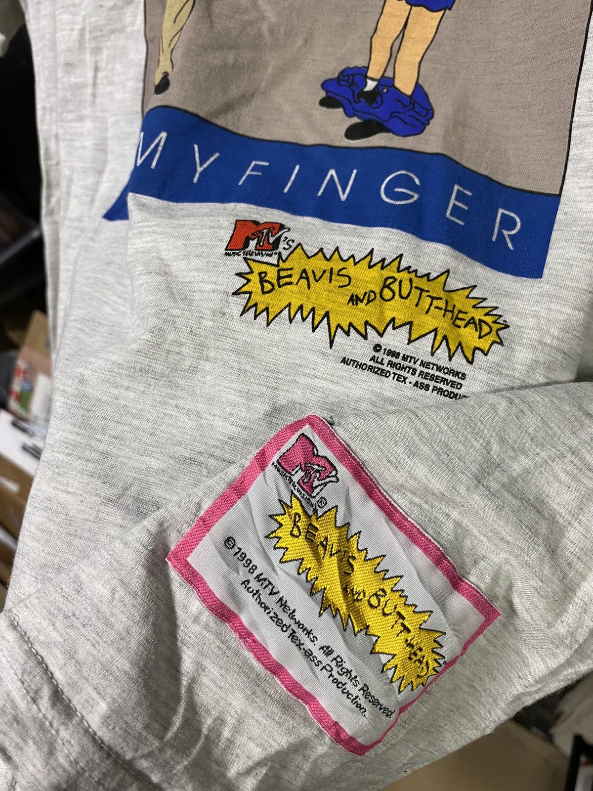 90’s Vintage Beavis and Butthead MTV Tee Shirt XLarge