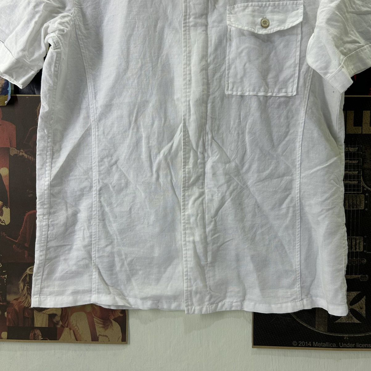 Comme Ca Ism Vintage Comme Ca Ism Zipped White Shirt Size US M / EU 48-50 / 2 - 4 Thumbnail