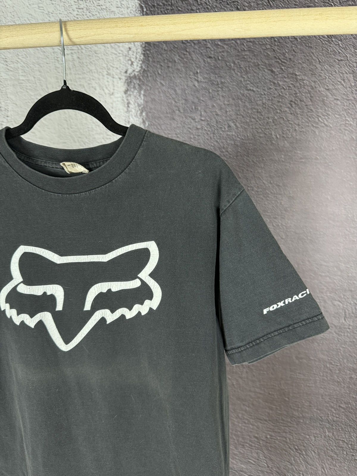 Fox Racing × Vintage Thrashed Faded Vintage 90s Fox Racing Tee shirt Size US M / EU 48-50 / 2 - 4 Thumbnail