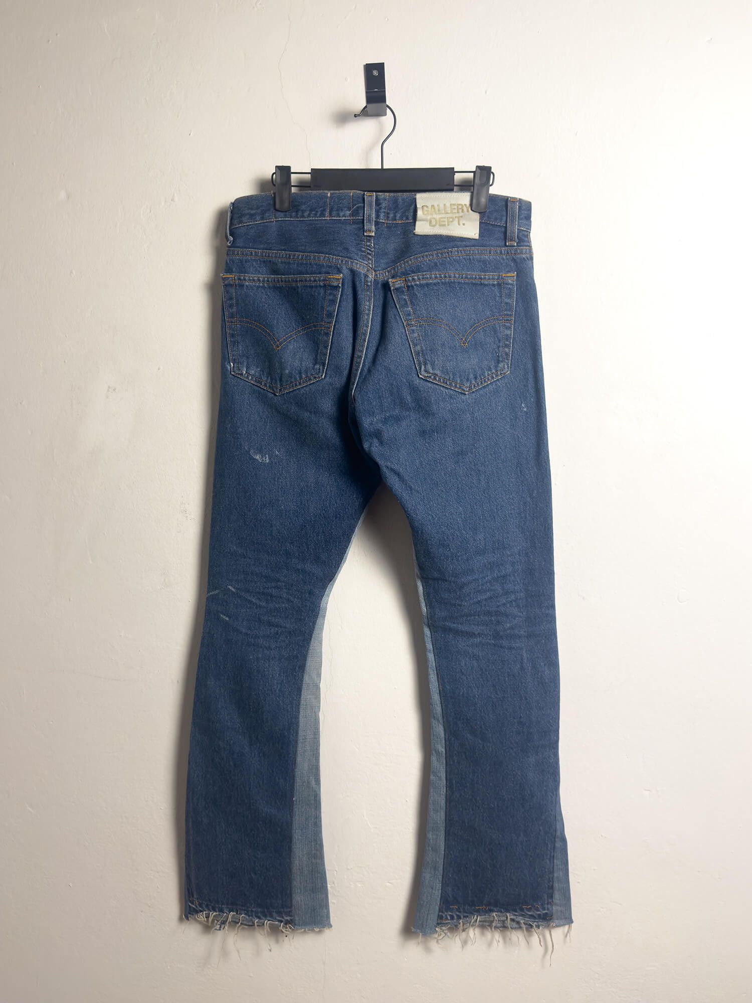 Gallery Dept. Gallery Dept. La Flare Blue Denim Size US 29 - 2 Thumbnail
