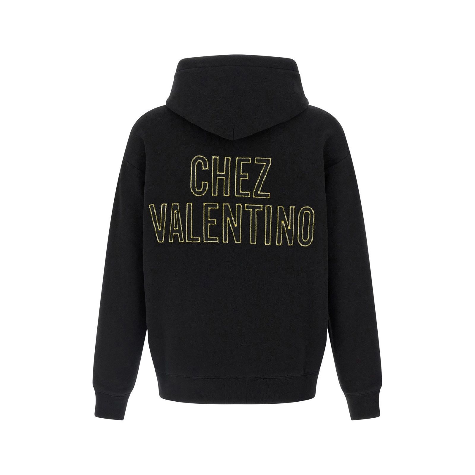 VALENTINO Men's Black Cotton Hoodie New & Authentic (Women's