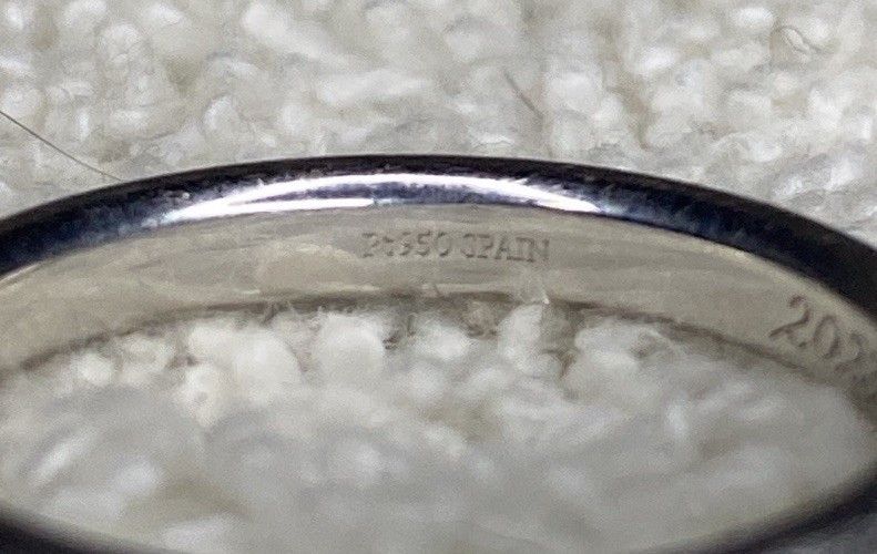 Tiffany & Co. Tiffany&Co. Platinum (PT950) 3mm Band Ring (size 6.5) Size ONE SIZE - 6 Thumbnail