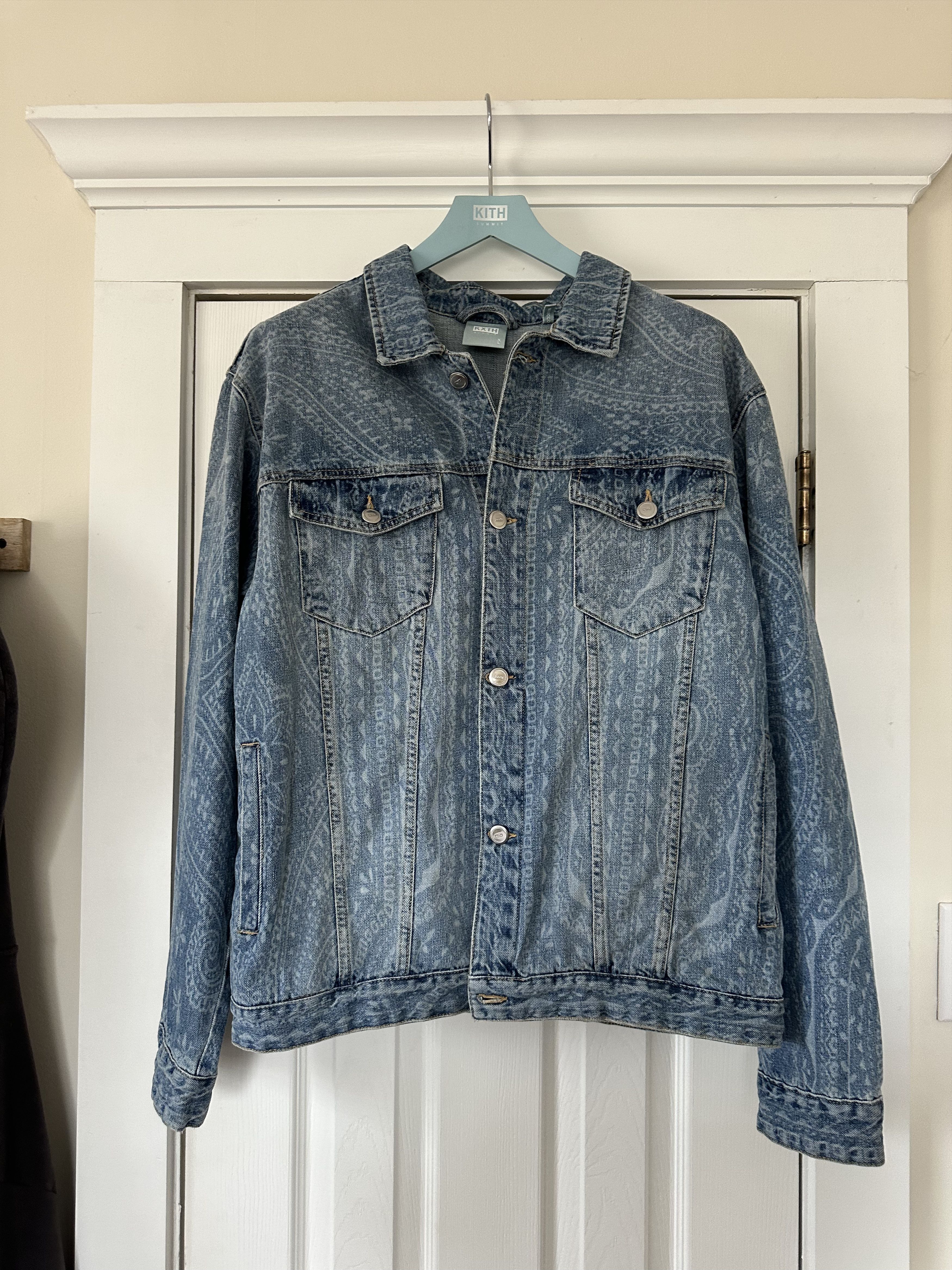 Kith Kith Laight Denim Jacket Summit Size US XL / EU 56 / 4 - 3 Thumbnail