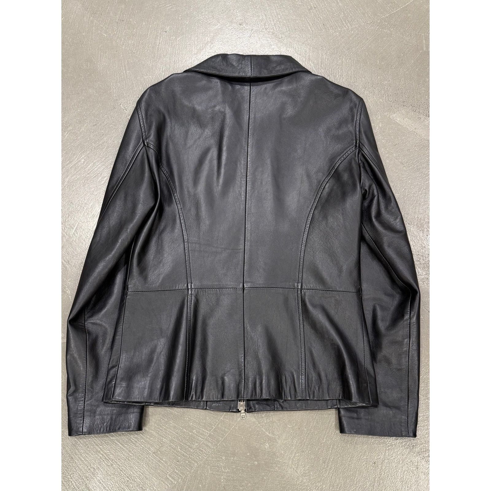 Versace 1990s Gianni Versace leather zip jacket Size US L / EU 52-54 / 3 - 2 Thumbnail