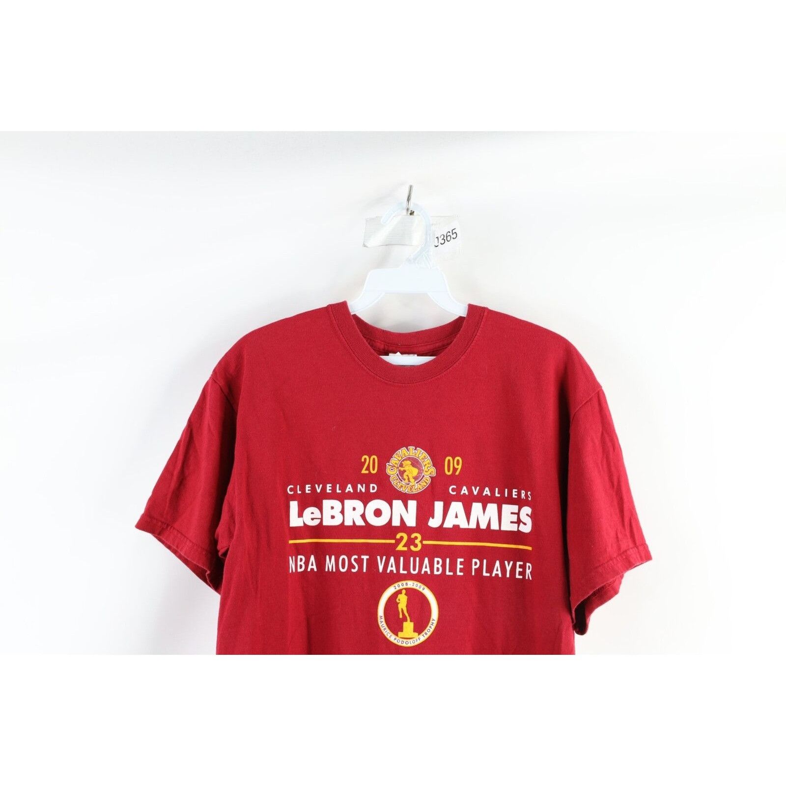 Vintage Vintage Lebron James 2008 2009 Cleveland Cavalier T-Shirt Size US M / EU 48-50 / 2 - 2 Thumbnail