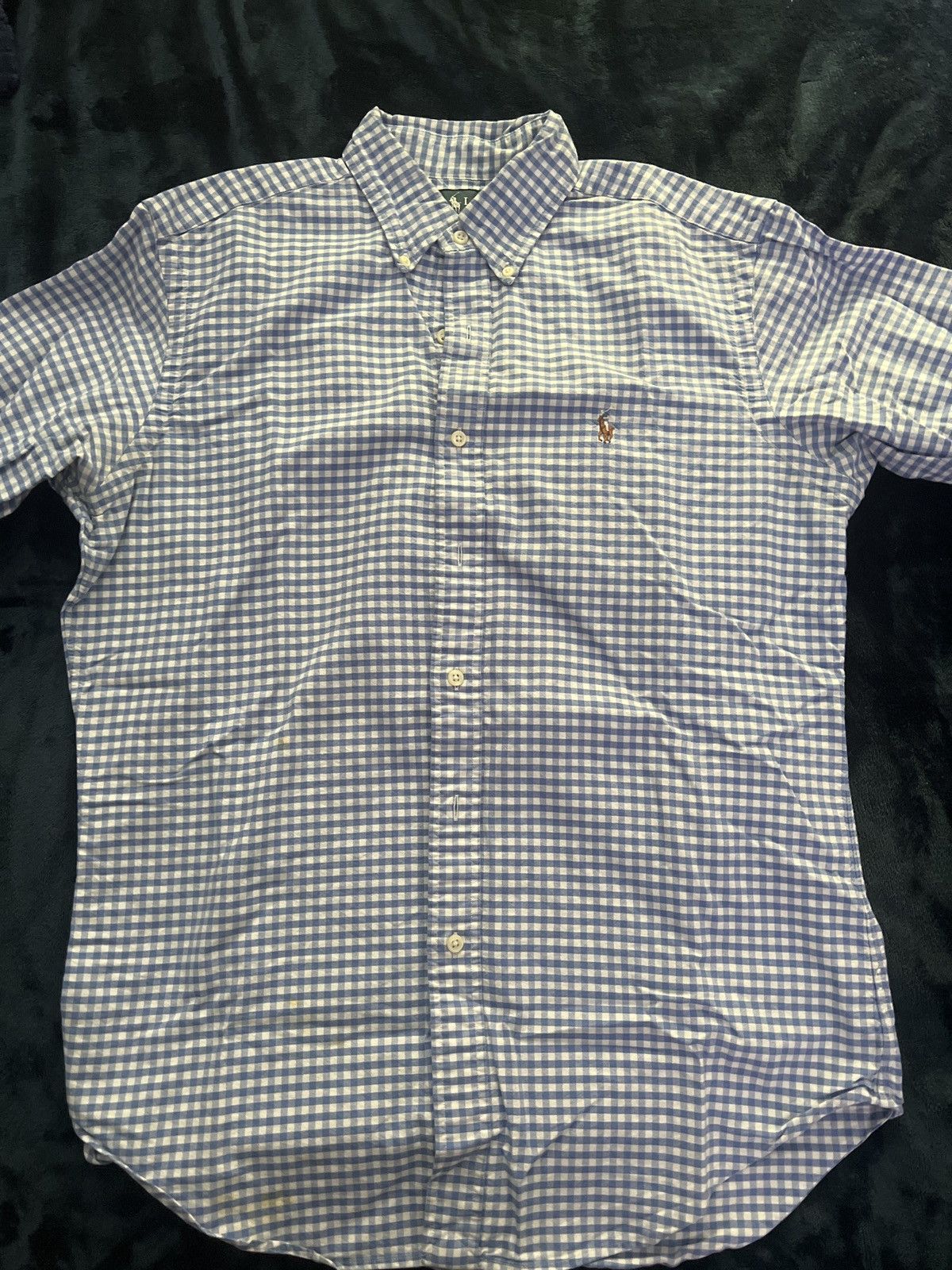 Polo Ralph Lauren gingham classic fit polo Size US M / EU 48-50 / 2 - 1 Thumbnail