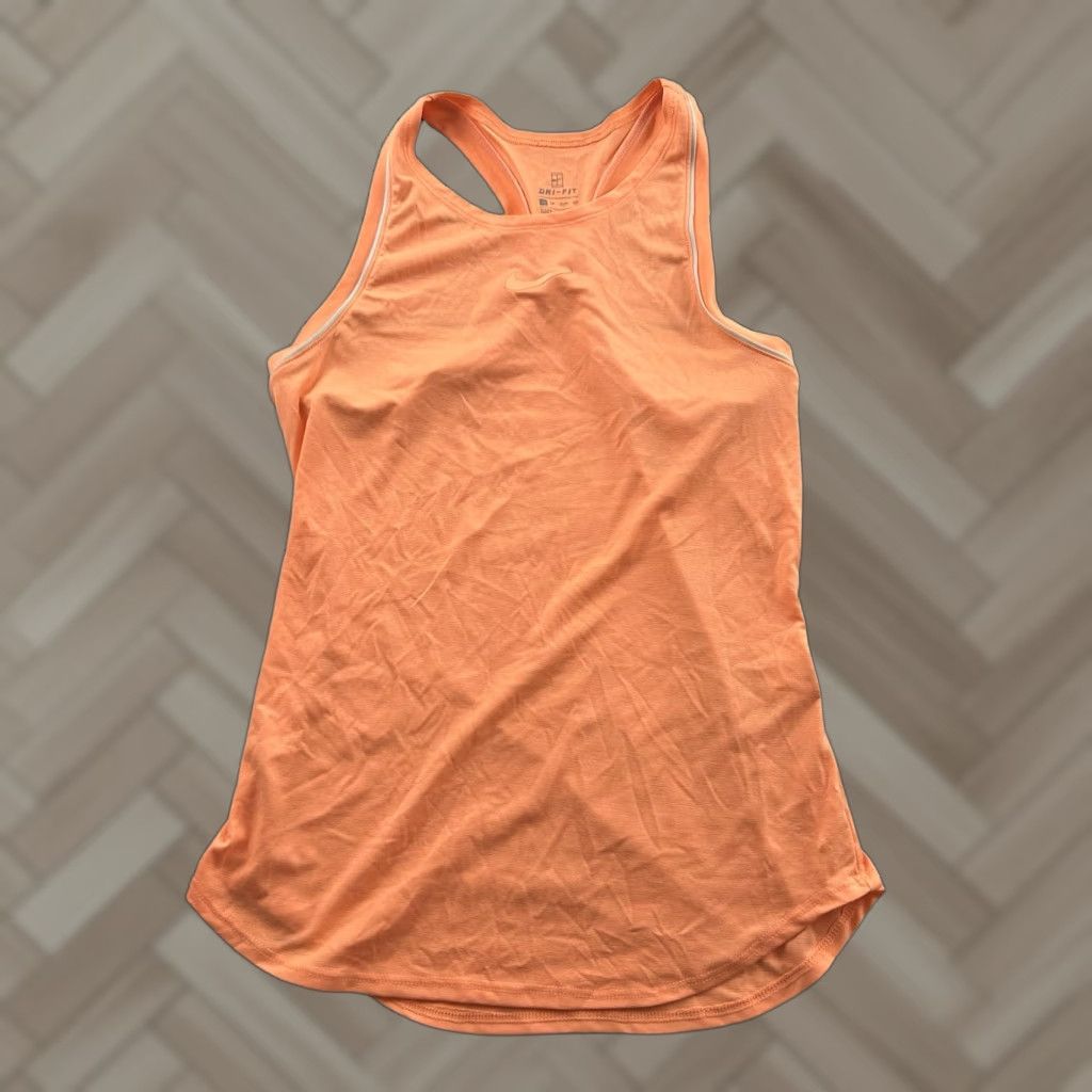 Nike Nike Court Racerback Tennis Athletic Tank Top Women's XS Orange Size XS / US 0-2 / IT 36-38 - 1 Thumbnail