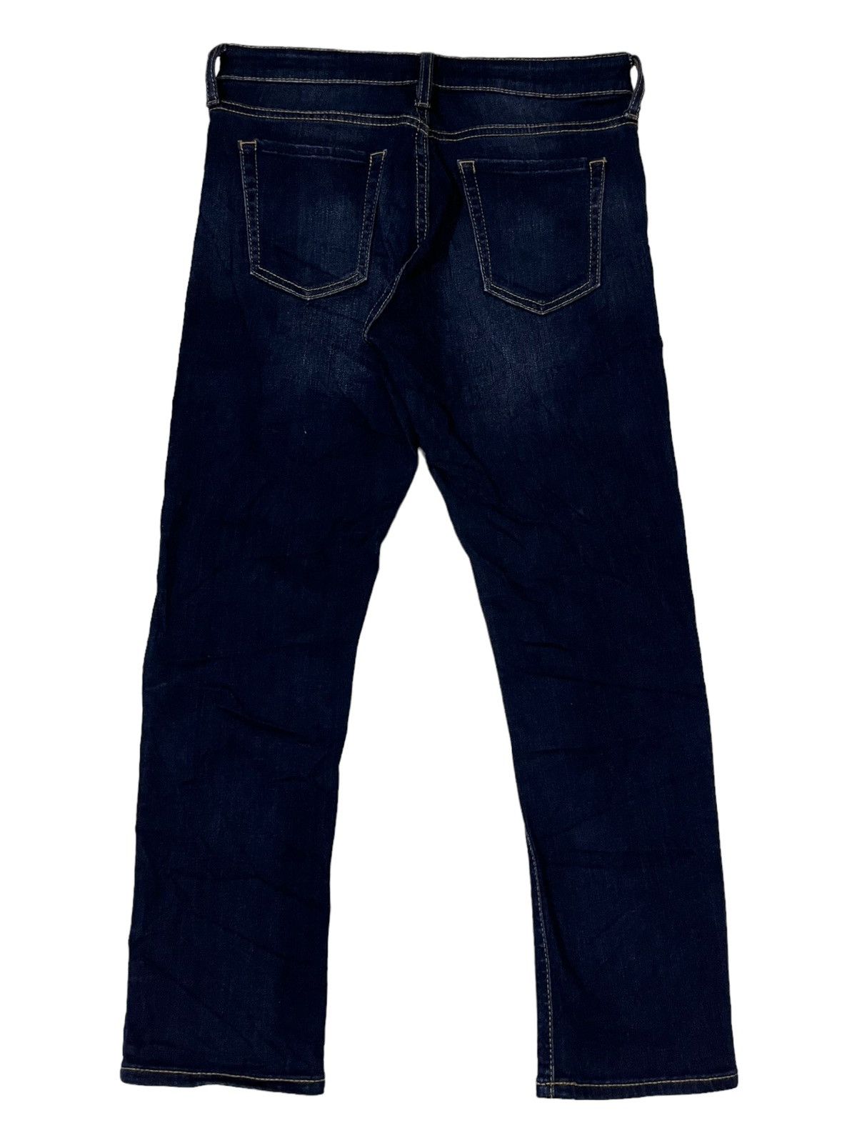 Japanese Brand Founde Jeans Slim Fits Cropped Jeans Size 30" / US 8 / IT 44 - 2 Thumbnail