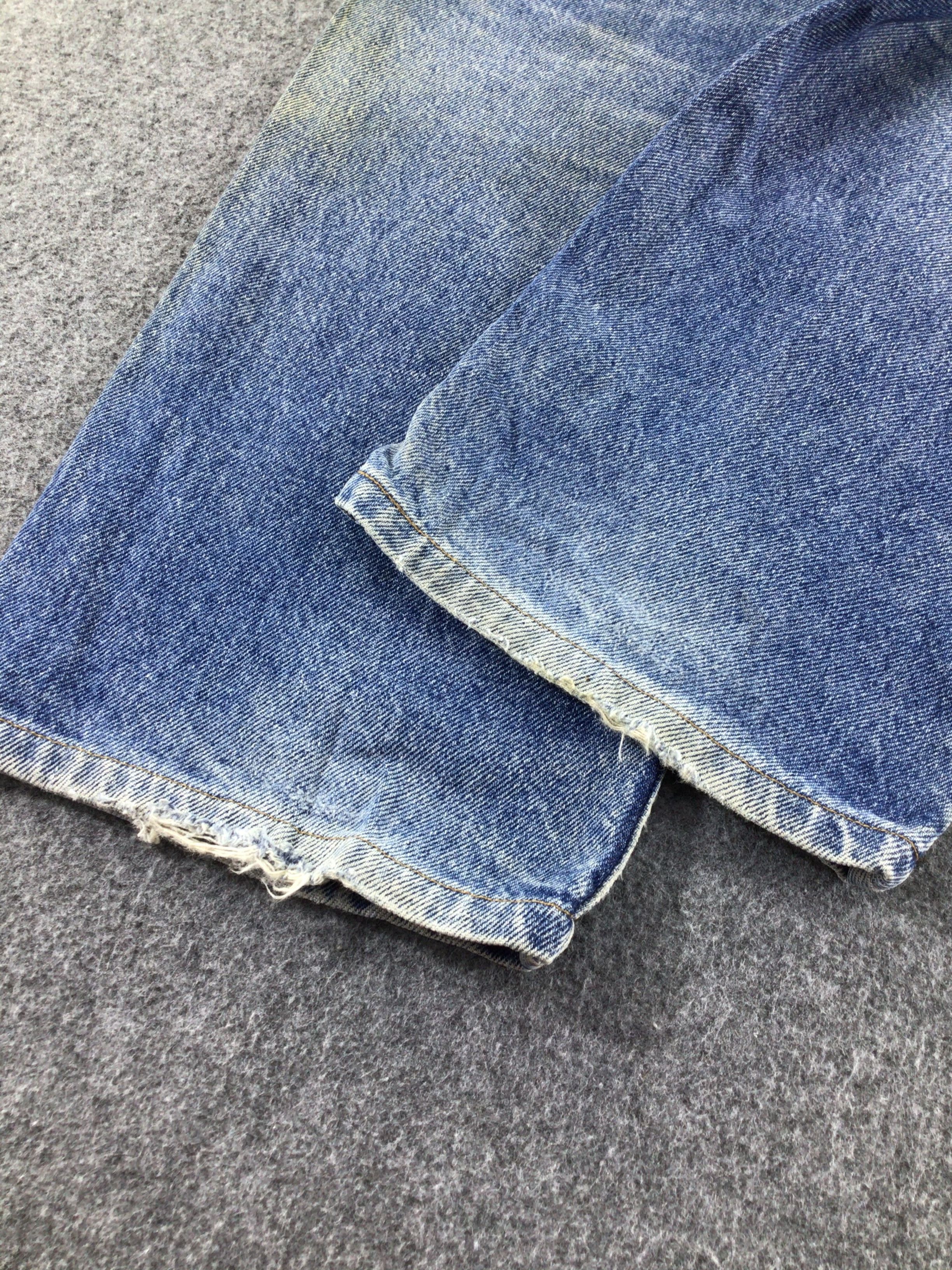 Levi's Vintage Levis 510 Jeans Dirty Stone Wash Denim -J536 Size US 35 - 6 Thumbnail
