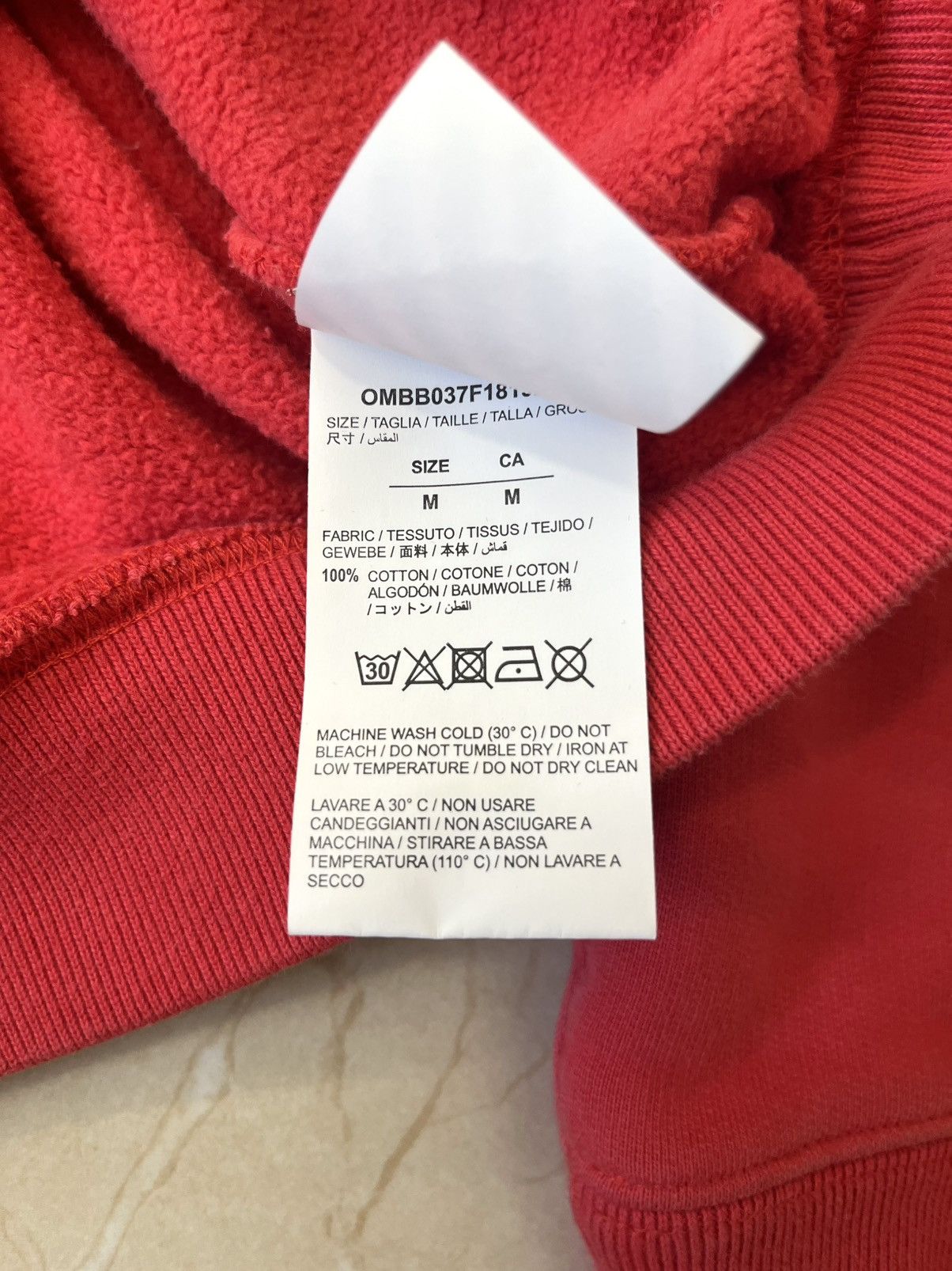 Off-White Off-White Bernini Hoodie Size US M / EU 48-50 / 2 - 6 Thumbnail
