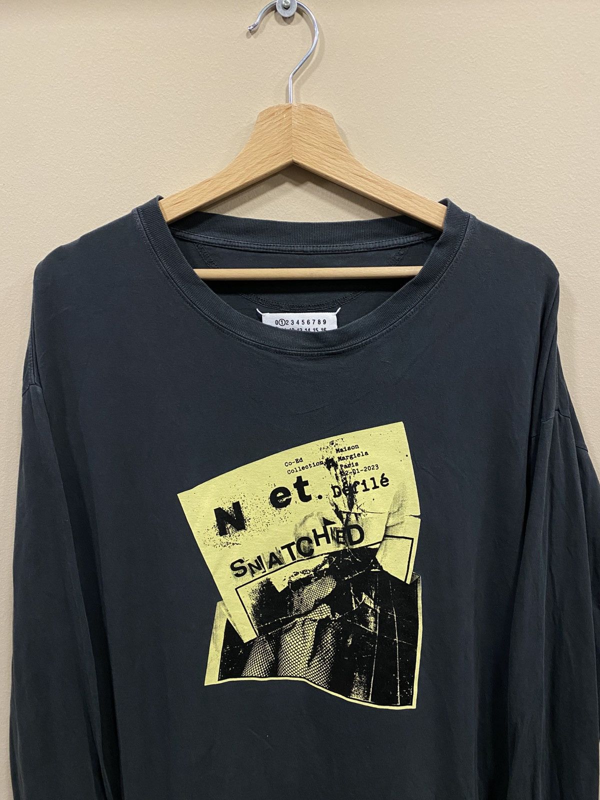 Maison Margiela Maison Margiela Snatched Long sleeve tee Size US S / EU 44-46 / 1 - 2 Thumbnail