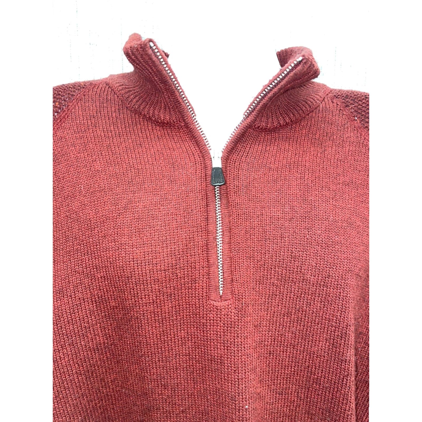 Orvis Orvis Red Wool Pullover Sweater Mens XL Size US XL / EU 56 / 4 - 2 Thumbnail