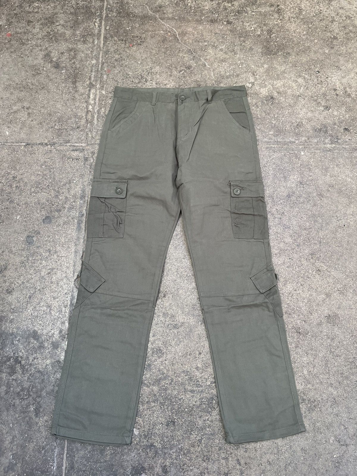Other Vintage Cargo Pants Olive Size US 29 - 1 Thumbnail