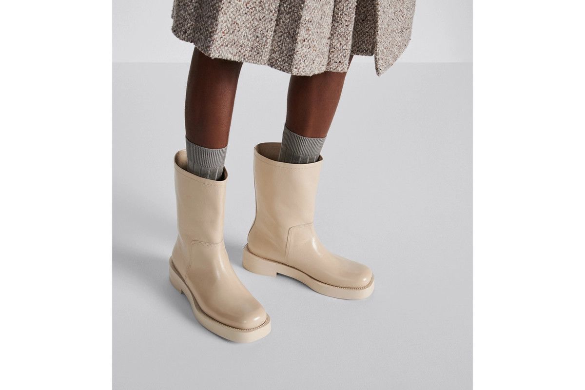Dior o1bcso1str0225 Carlo Boot in Cream Size US 10 / EU 43 - 5 Thumbnail