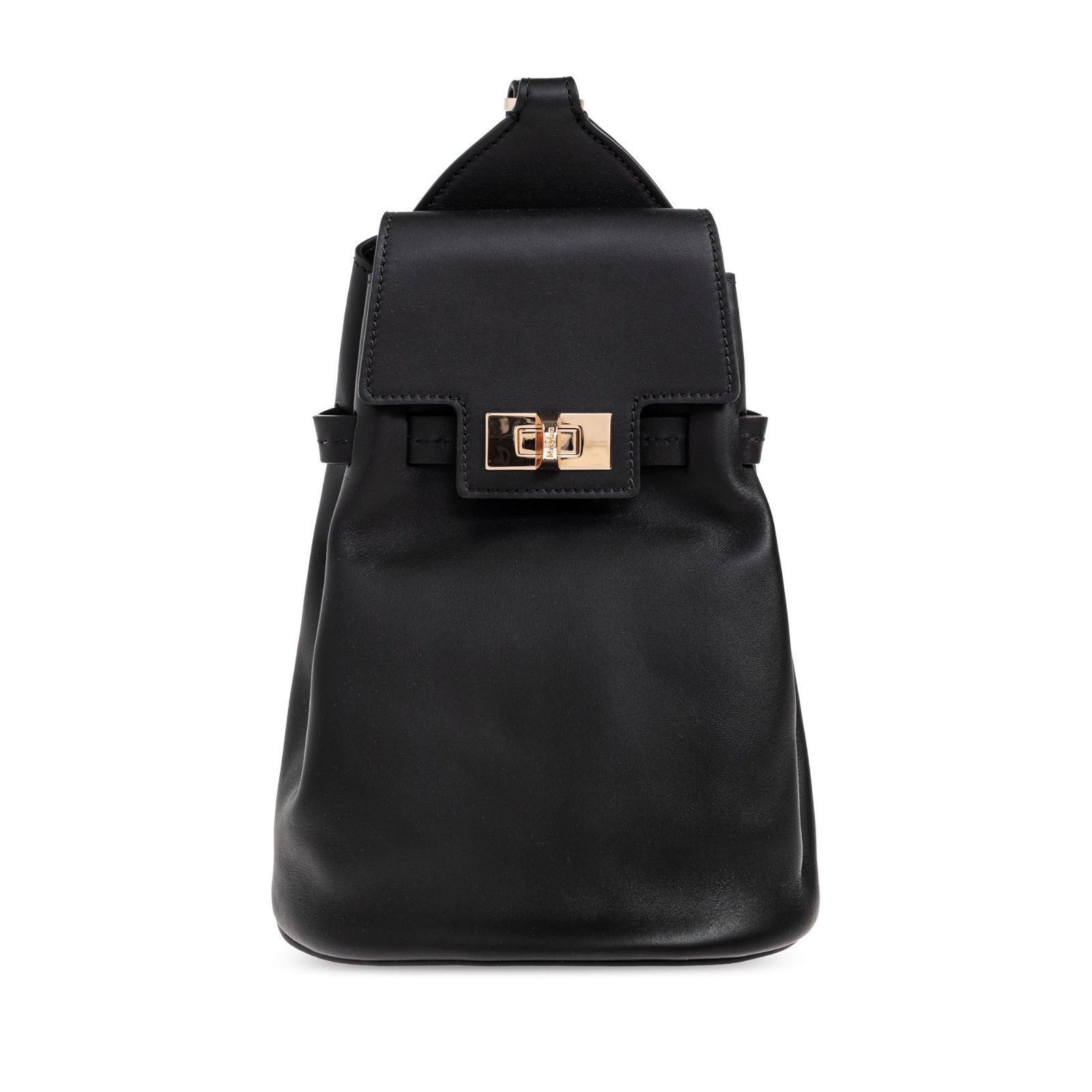 Max Mara MAX MARA Margaux Black backpack New Size ONE SIZE - 4 Thumbnail