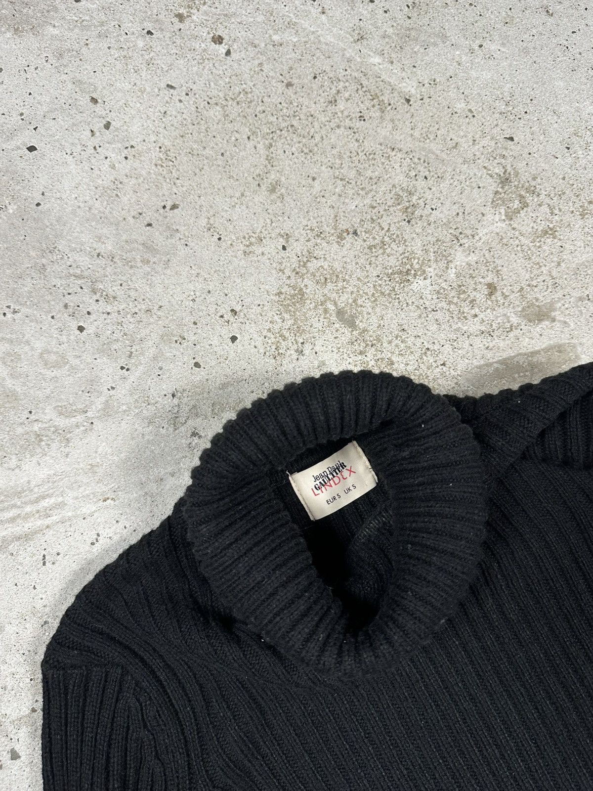 Jean Paul Gaultier Jean Paul Gaultier x Lindex Black Turtleneck Sweater Zippers Size S / US 4 / IT 40 - 7 Thumbnail