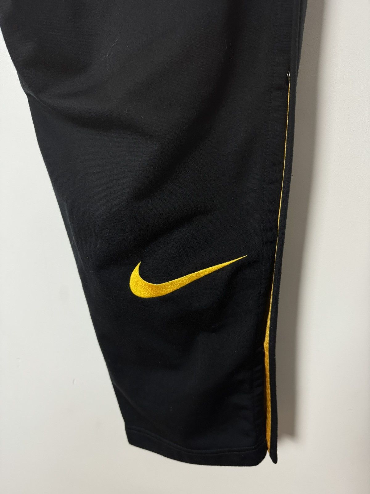 Nike Vintage 90s Nike Swoosh Side Snap Baggy Pants Y2K Style Size US 34 / EU 50 - 9 Thumbnail