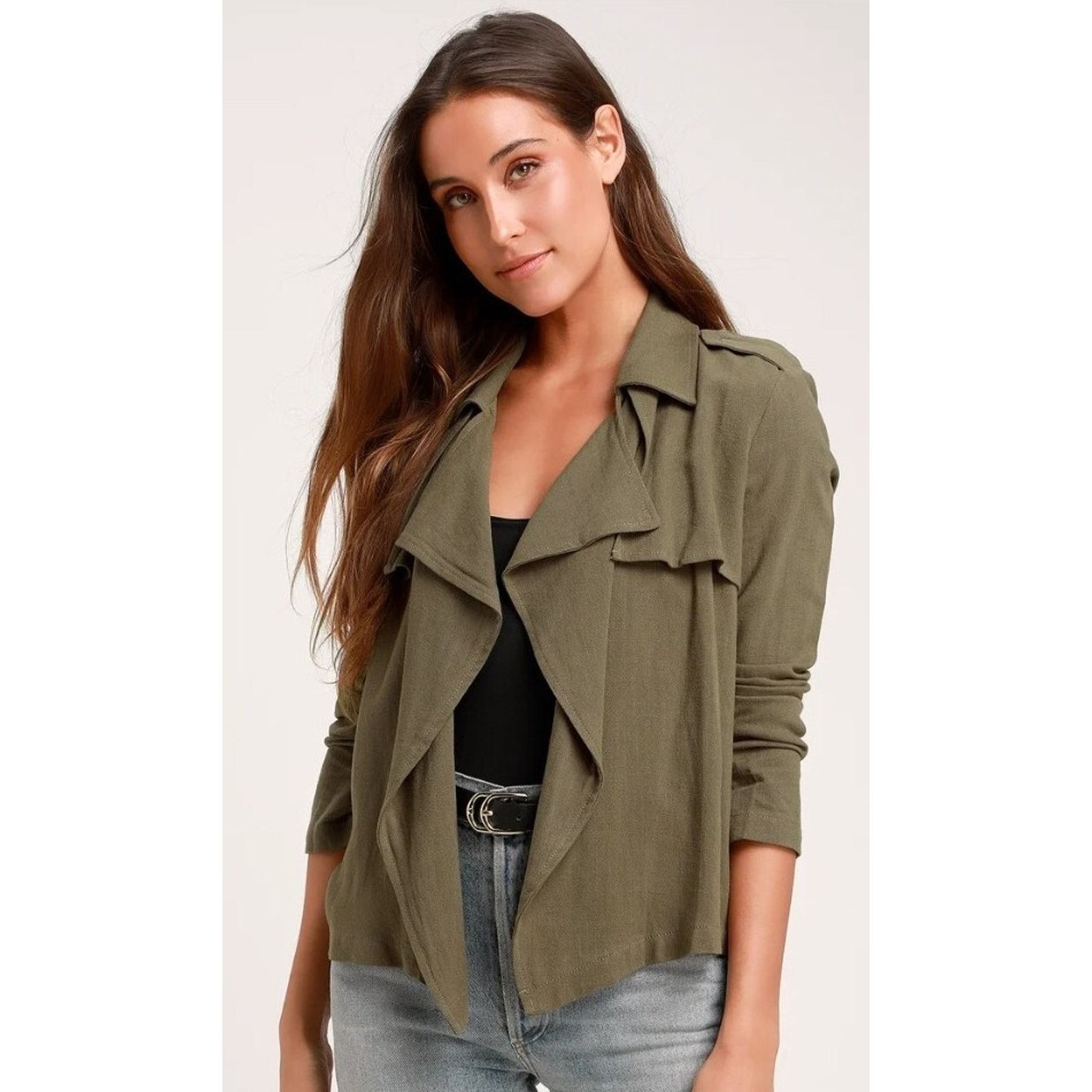 & Other Stories Lulus Women Jacket Size XL Linen Cotton A001620 Size XL / US 12-14 / IT 48-50 - 1 Thumbnail