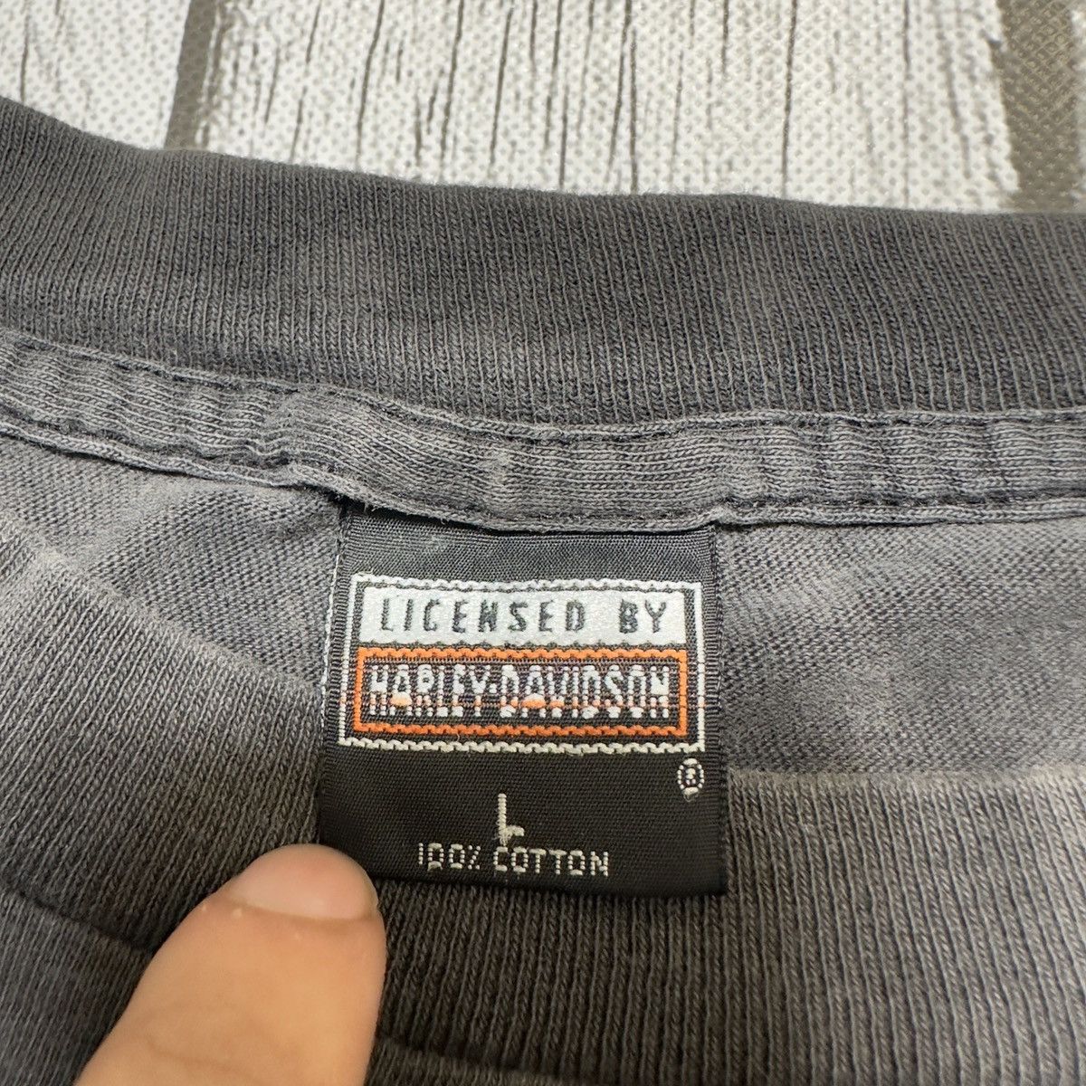 Harley Davidson × Vintage Vintage Harley Davidson tee Size US L / EU 52-54 / 3 - 5 Thumbnail