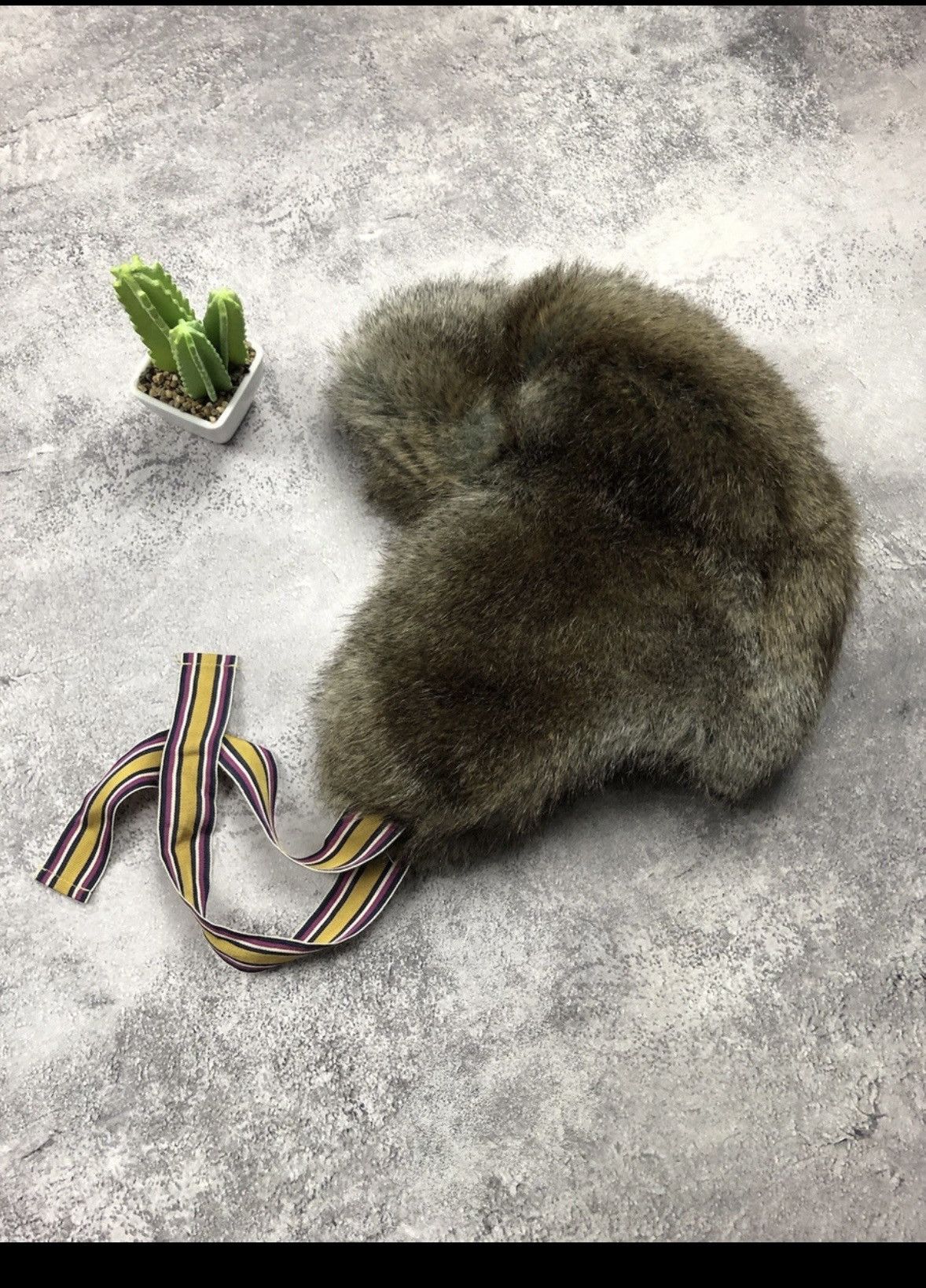 Japanese Brand USHANKA Hat Vintage Full Mohair Streetwear Japans Style Y2k Size ONE SIZE - 1 Thumbnail