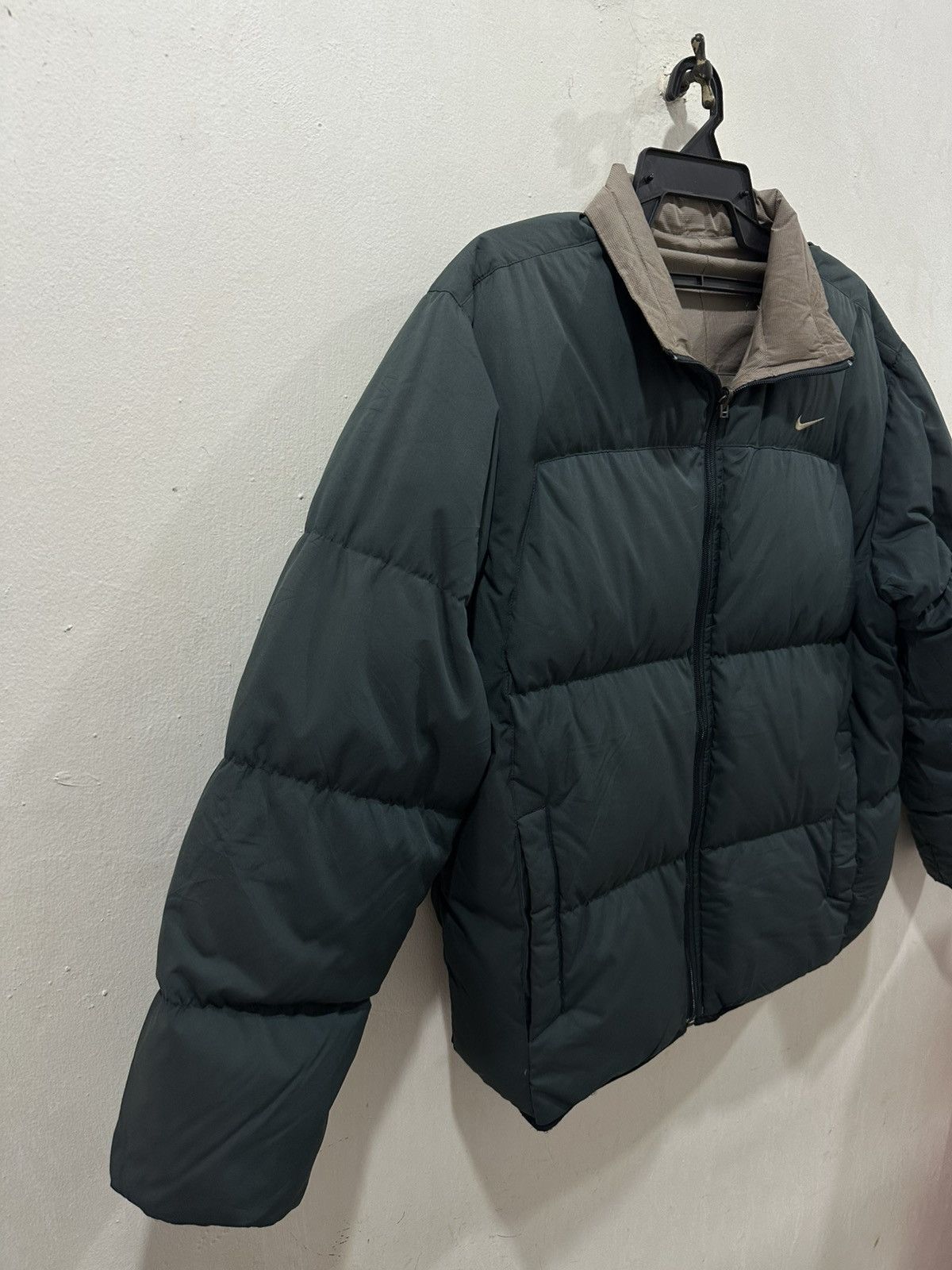 Vintage 2003 VTG Nike Puffer Reversible Jacket Size US L / EU 52-54 / 3 - 7 Thumbnail