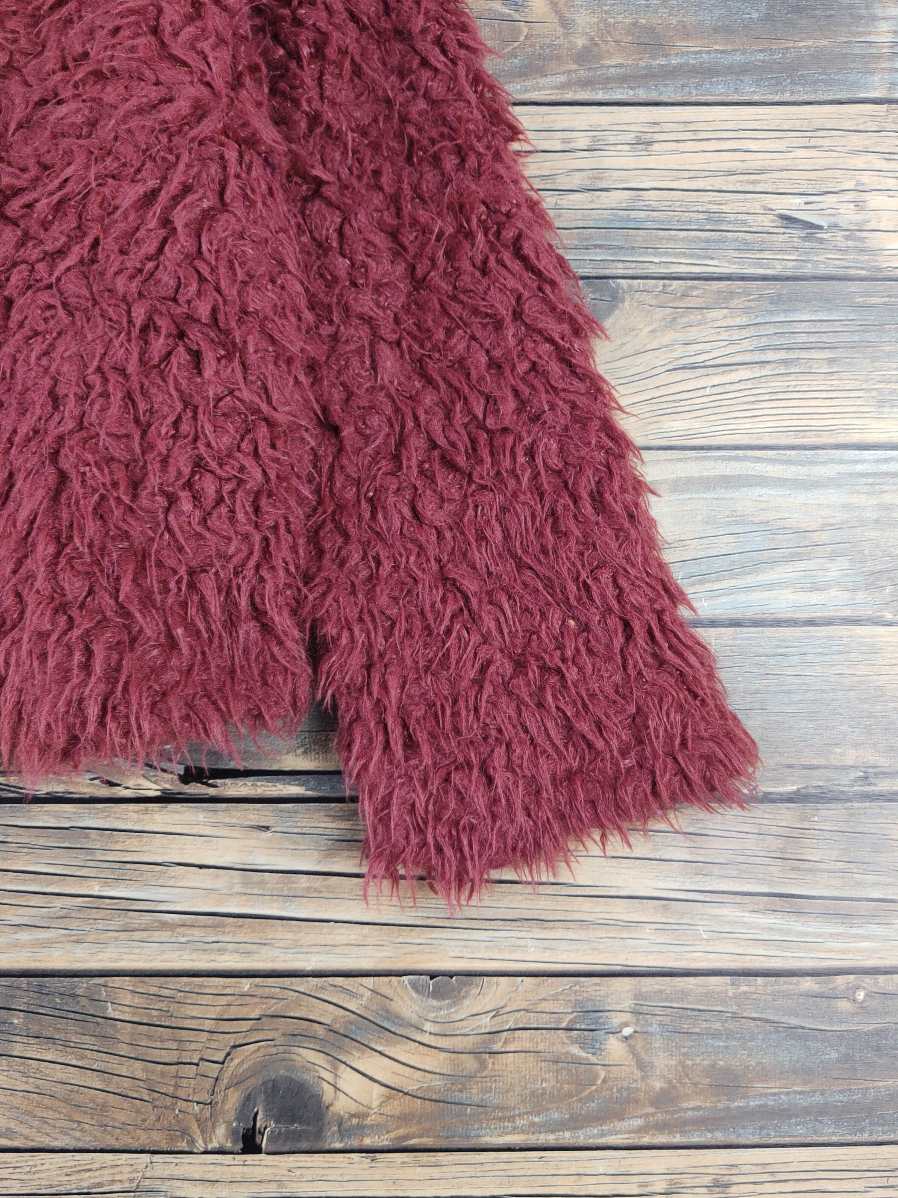 Japanese Brand Olive ded Olive Brown Shag Shaggy Fir Mohair Knitwear#W21 74 Size S / US 4 / IT 40 - 6 Thumbnail