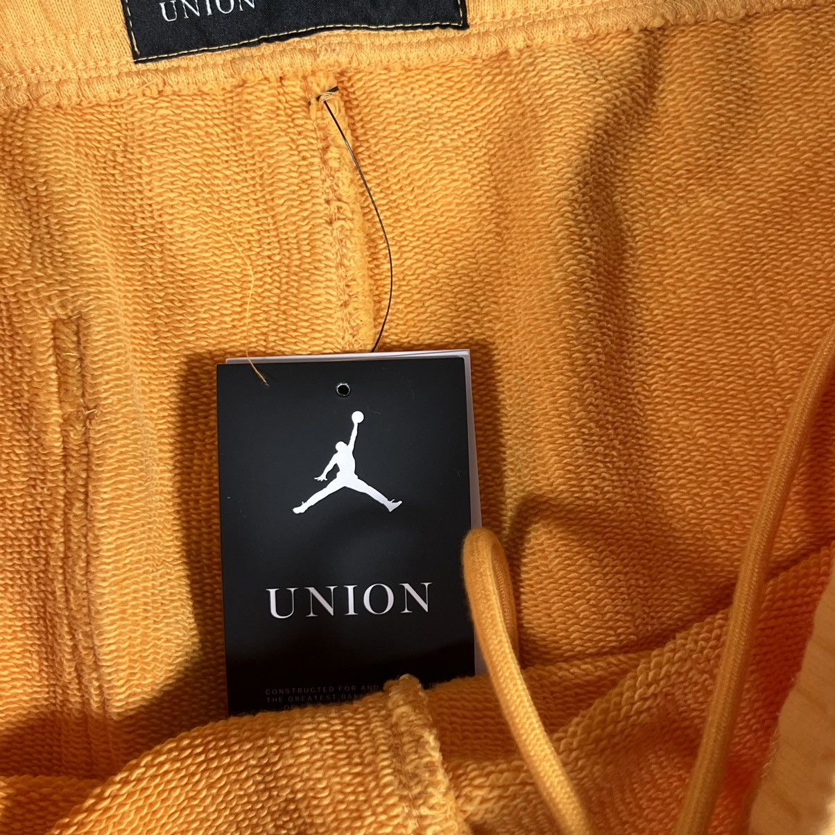 Jordan Brand × Union LA JORDAN x UNION LA MENS FLEECE SWEATPANTS PANTS GOLD NEW Size US 36 / EU 52 - 5 Thumbnail