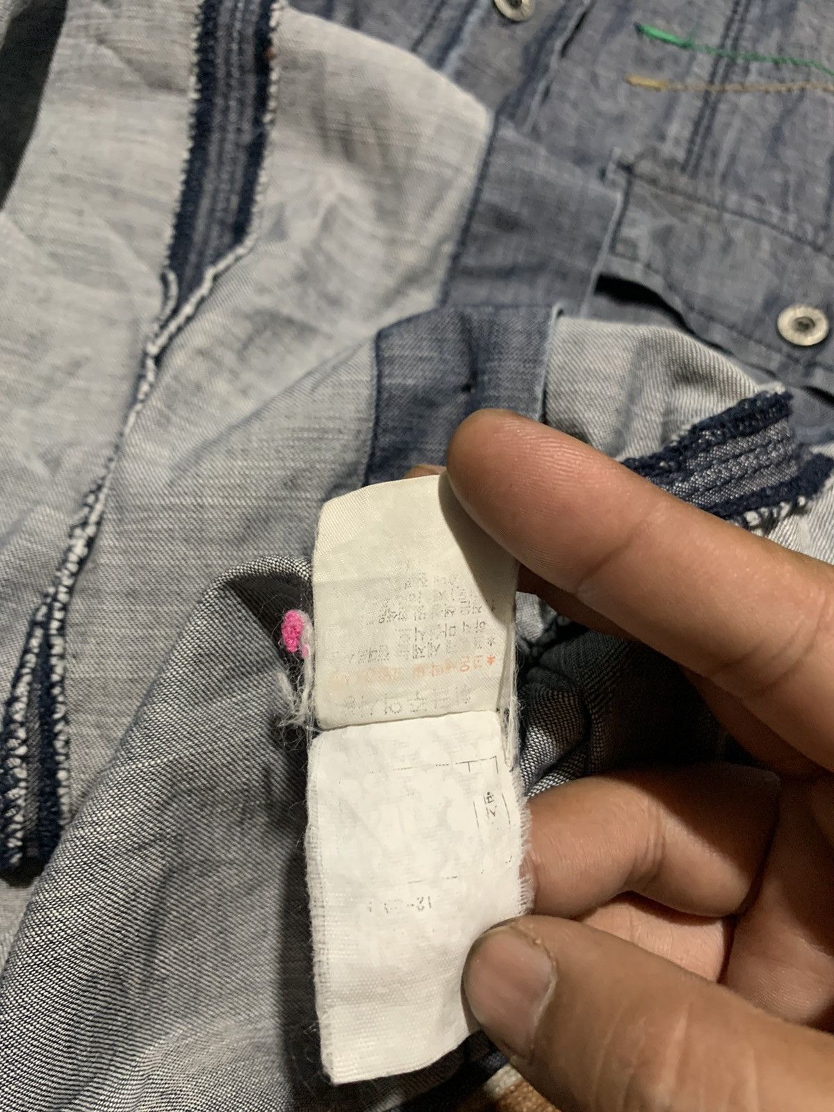 20471120 292513 STORM embroidery western denim shirt Size US L / EU 52-54 / 3 - 14 Thumbnail